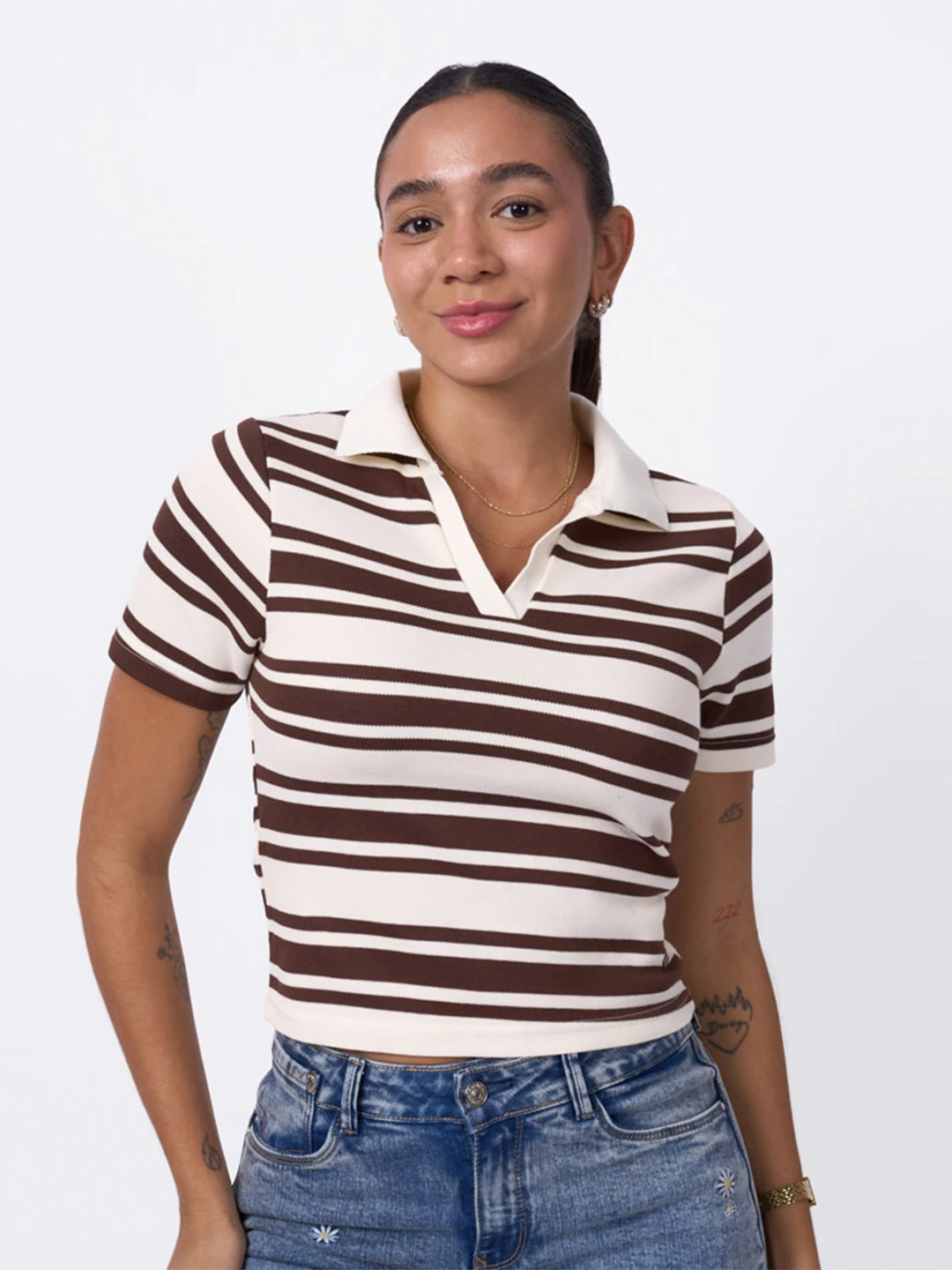 POLO MANGA CORTA MUJER MACHINE NINFA - 1