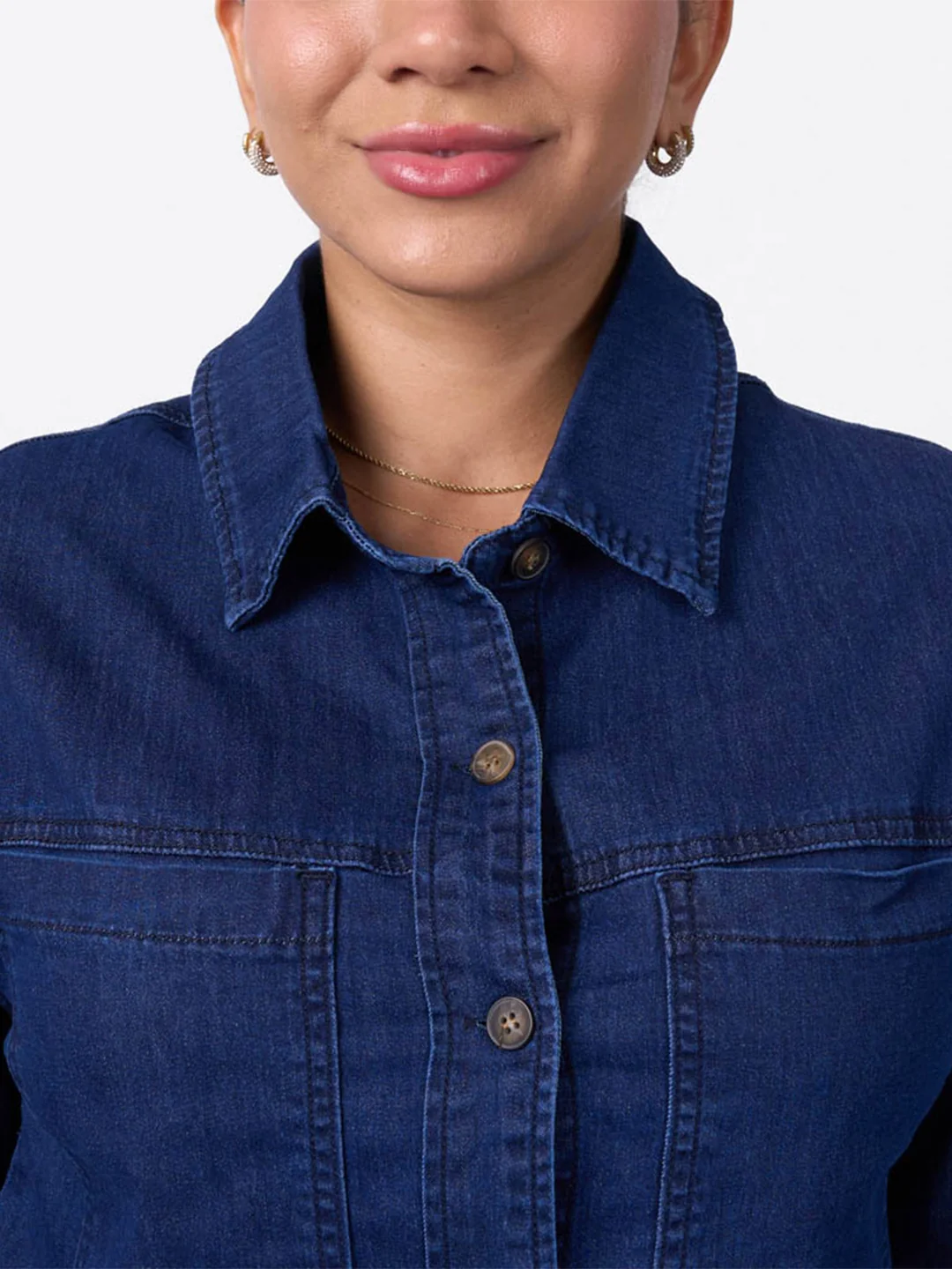 BLUSA MANGA LARGA ALGODÓN MUJER MACHINE SARA - 2