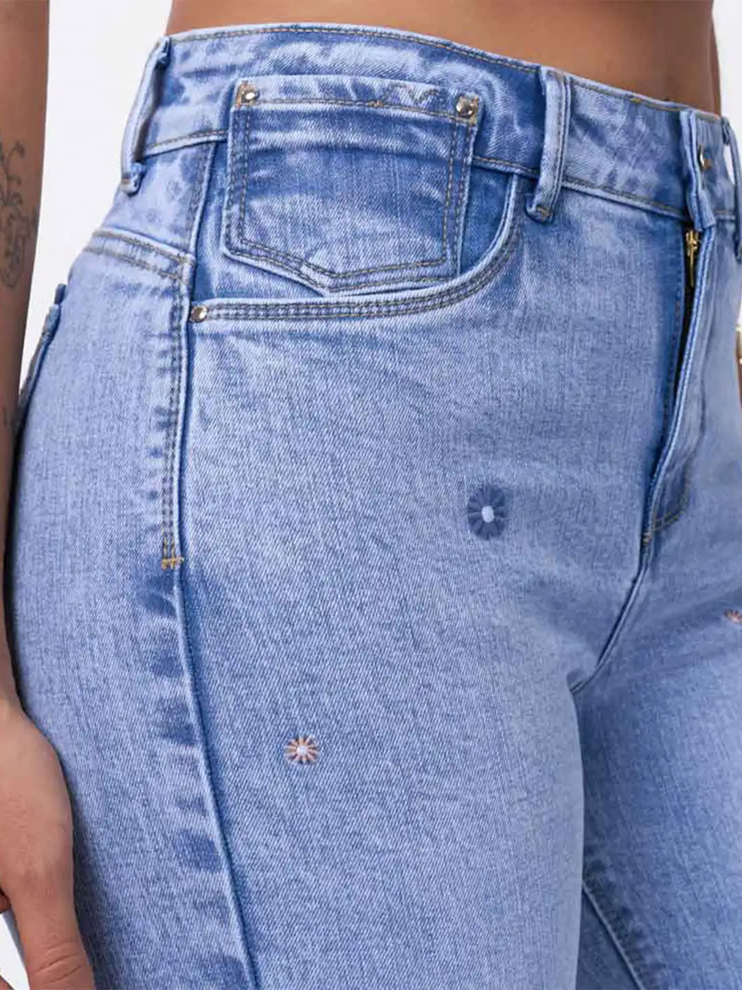 JEANS RECTO MUJER MACHINE GREICY - 3