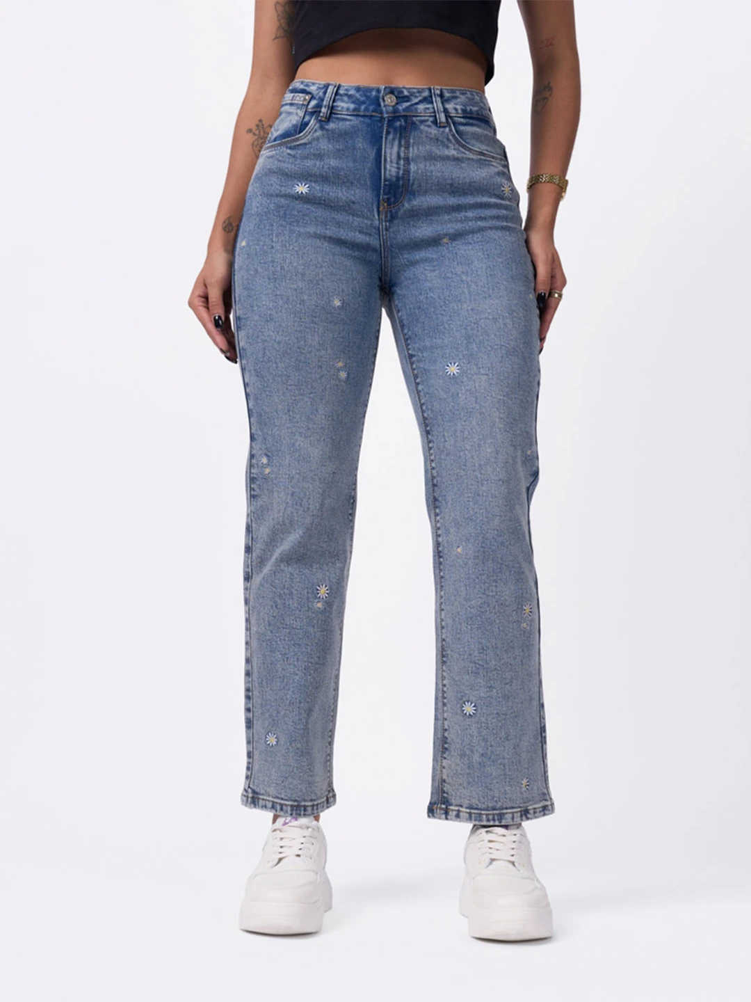 JEANS RECTO MUJER MACHINE GREICY - 2