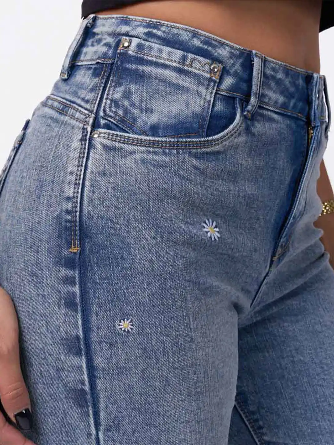 JEANS RECTO MUJER MACHINE GREICY - 3