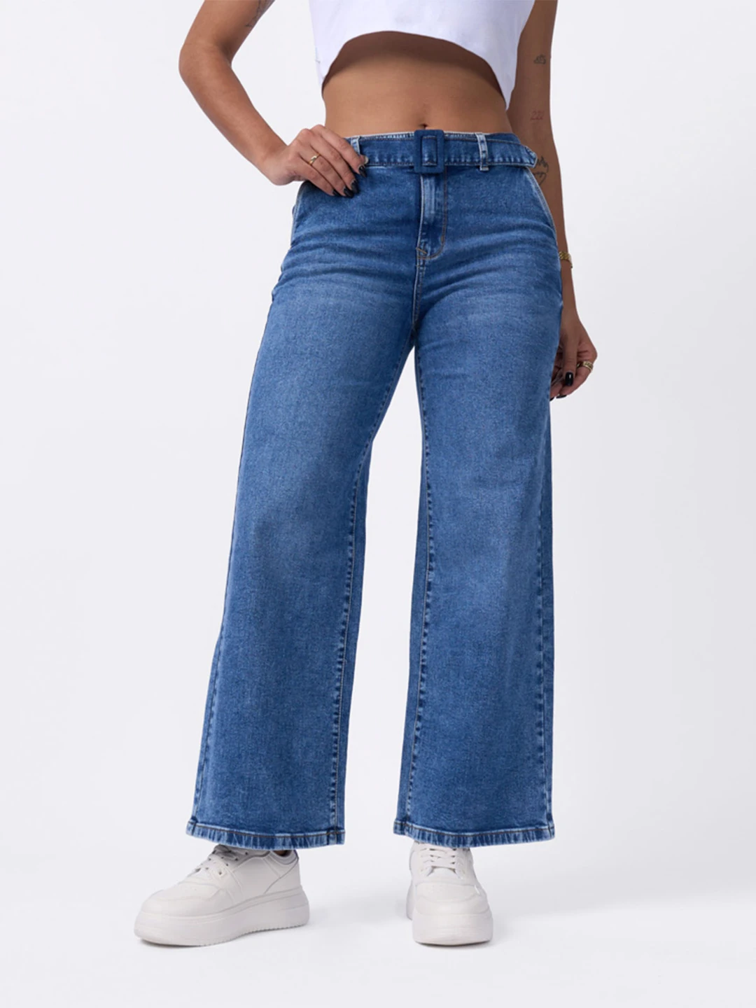 JEANS PALAZZO MUJER MACHINE PAOLA - 2