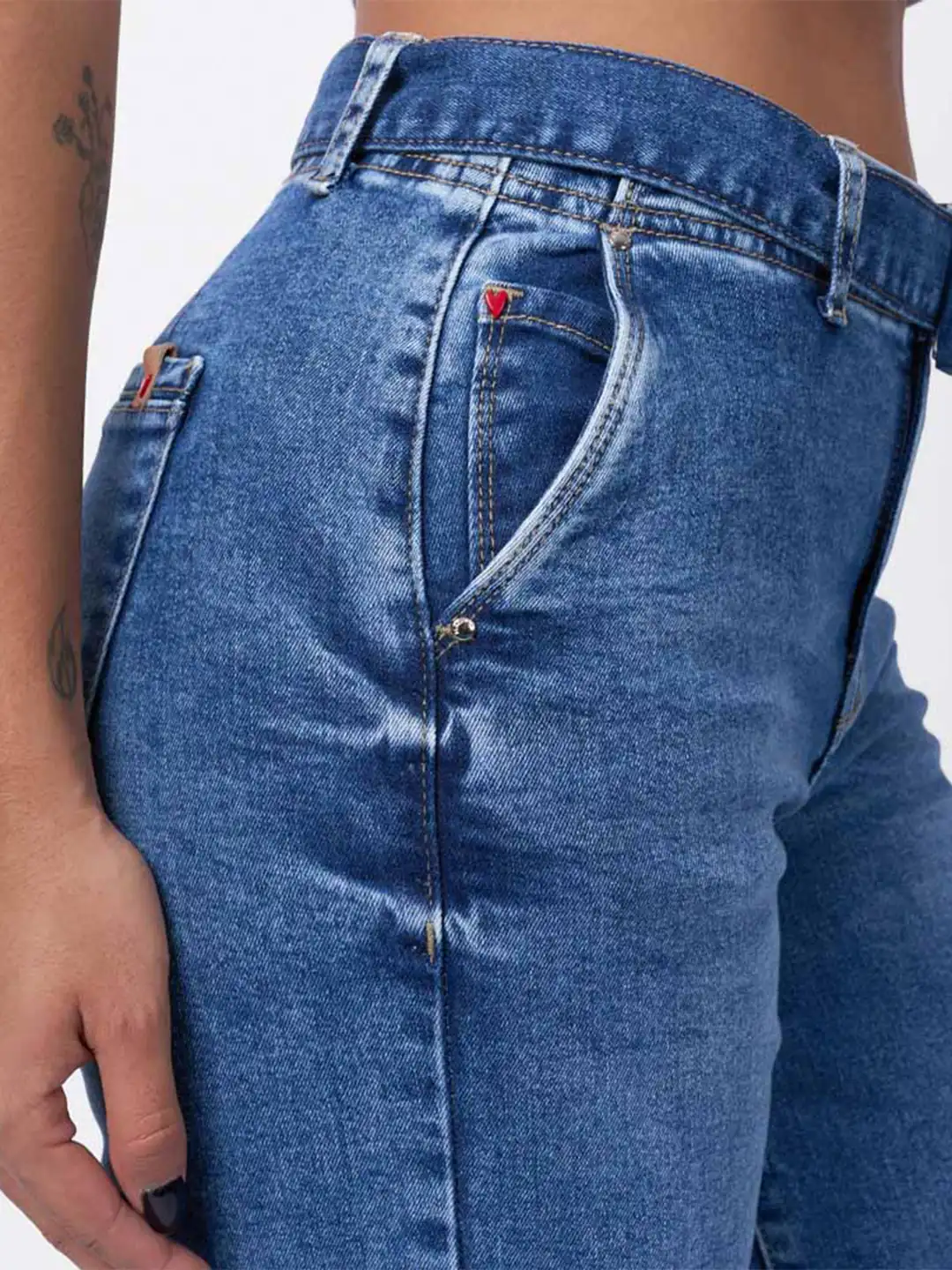 JEANS PALAZZO MUJER MACHINE PAOLA - 3