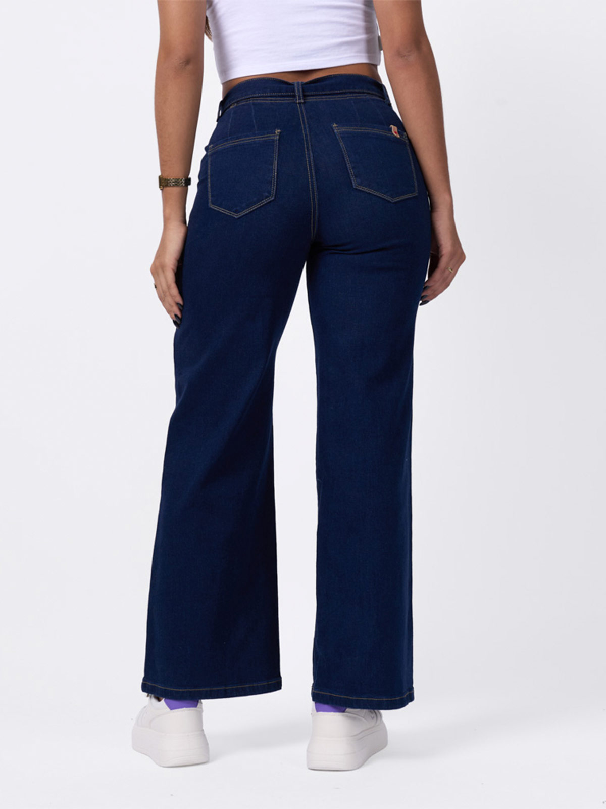 JEANS PALAZZO MUJER MACHINE PAOLA - 4