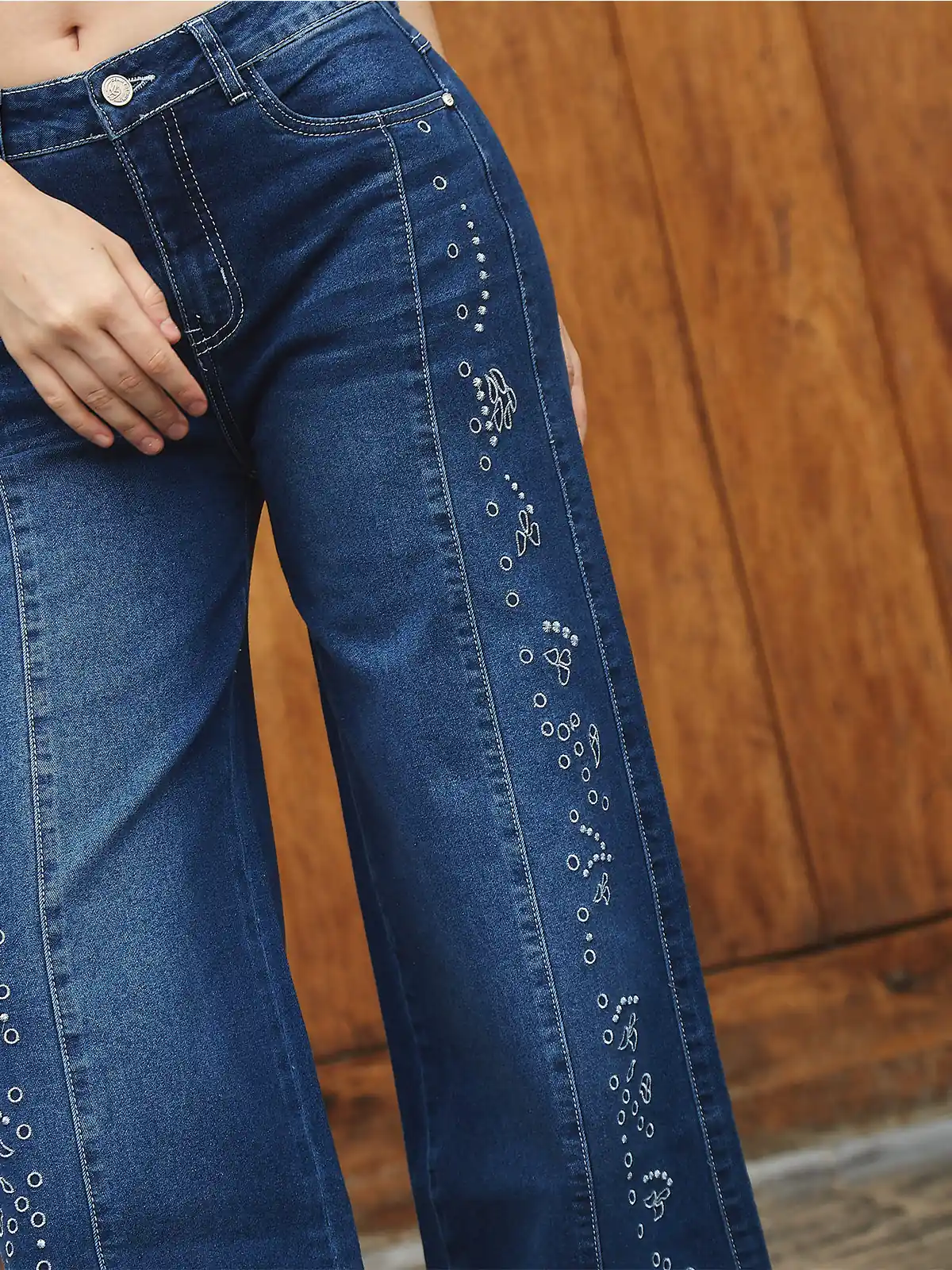 JEANS ALGODÓN REGULAR MUJER ALEJANDRA BAIGORRIA - 4