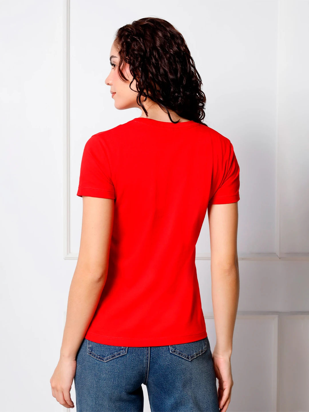 POLO ALGODÓN MUJER KANSAS ROJO - 3
