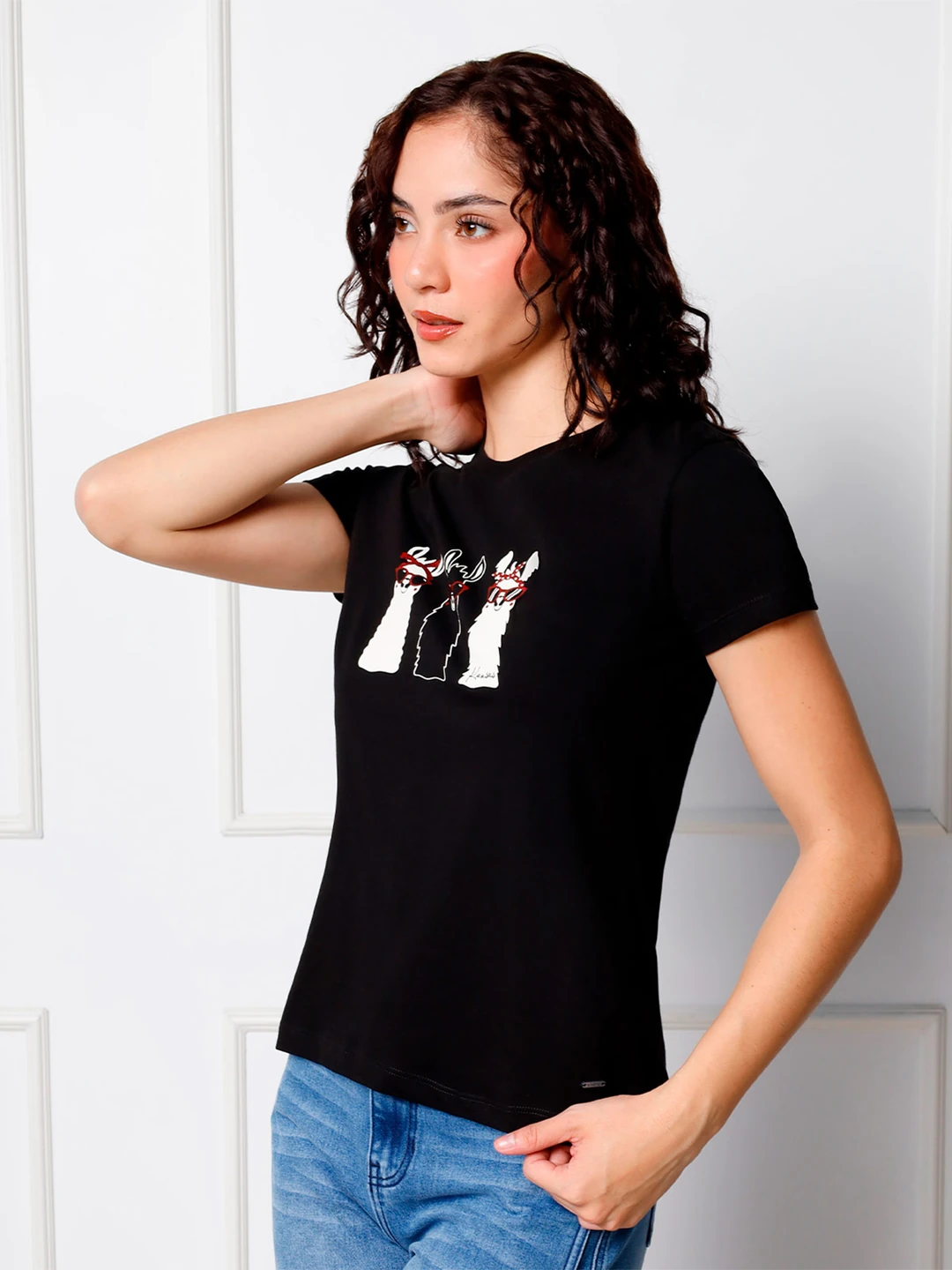 POLO ALGODÓN MUJER KANSAS NEGRO - 2