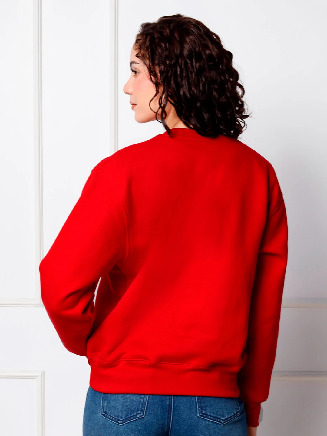 POLERA MANGA LARGA MUJER KANSAS ROJO - 3