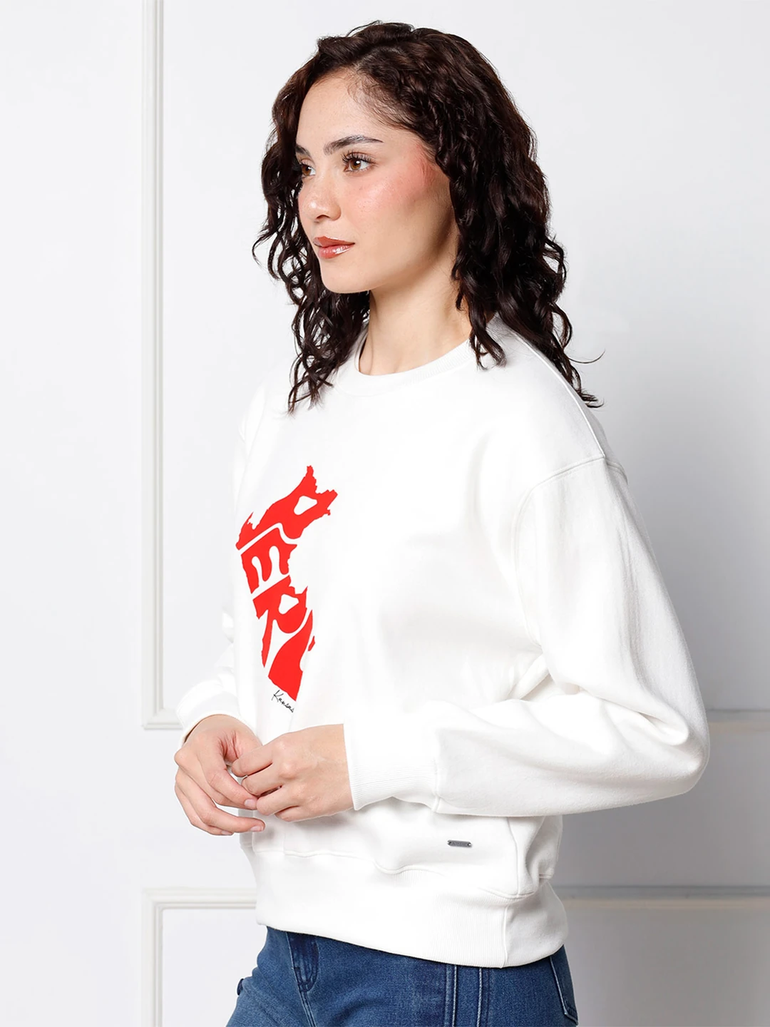 POLERA MANGA LARGA MUJER KANSAS ECRU - 2