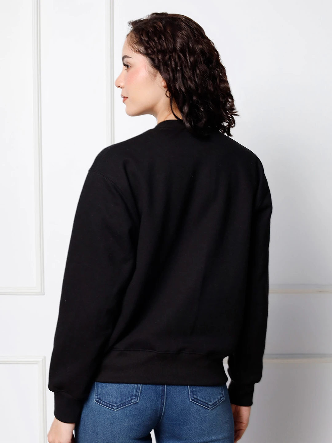 POLERA MANGA LARGA MUJER KANSAS NEGRO - 3