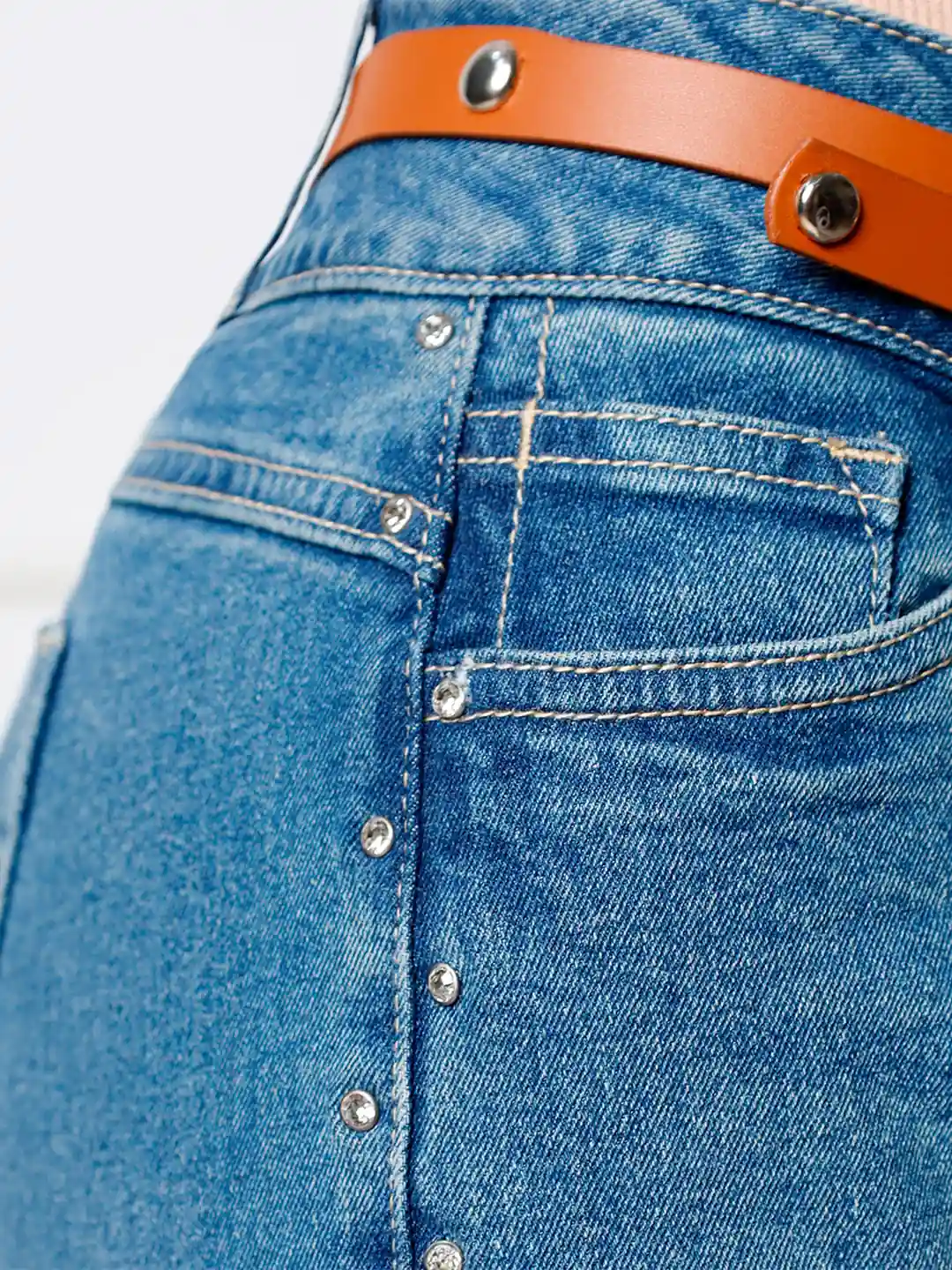 JEANS ALGODÓN MOM MUJER KANSAS AZUL - 4