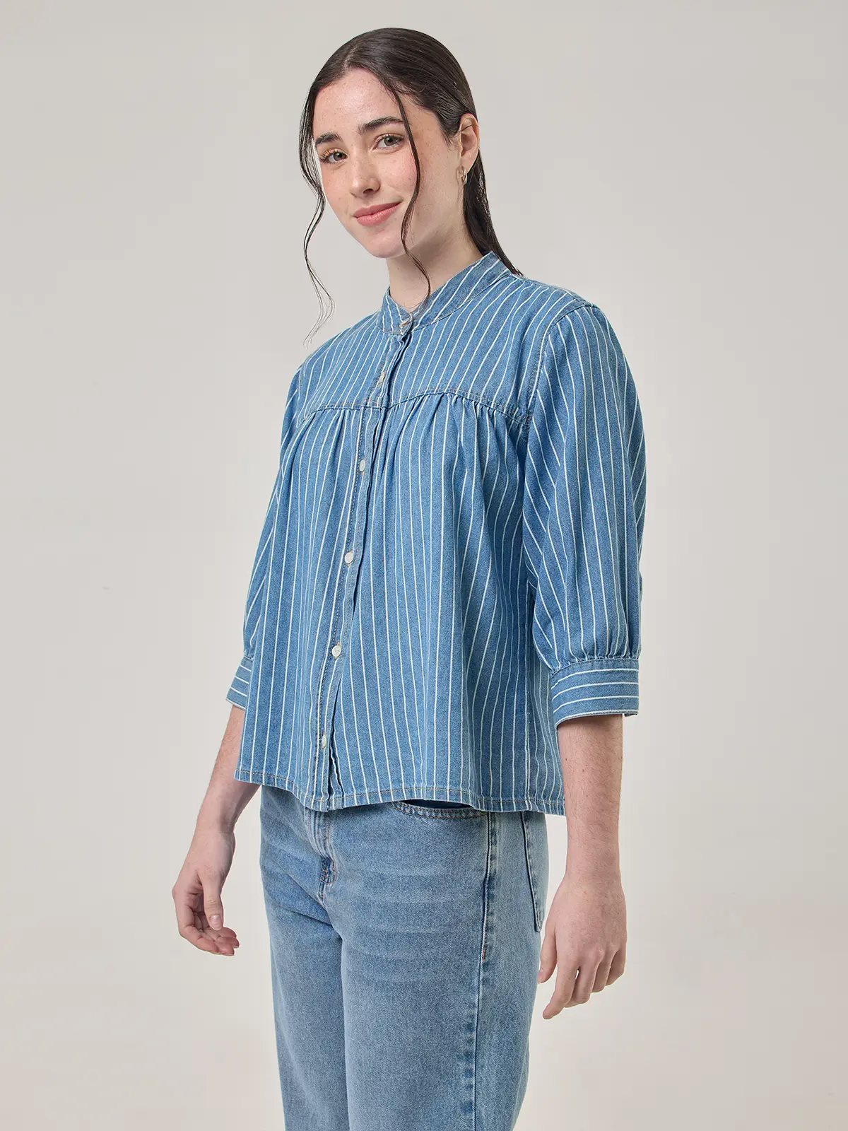 BLUSA MANGA CORTA MUJER PEPE JEANS - 3
