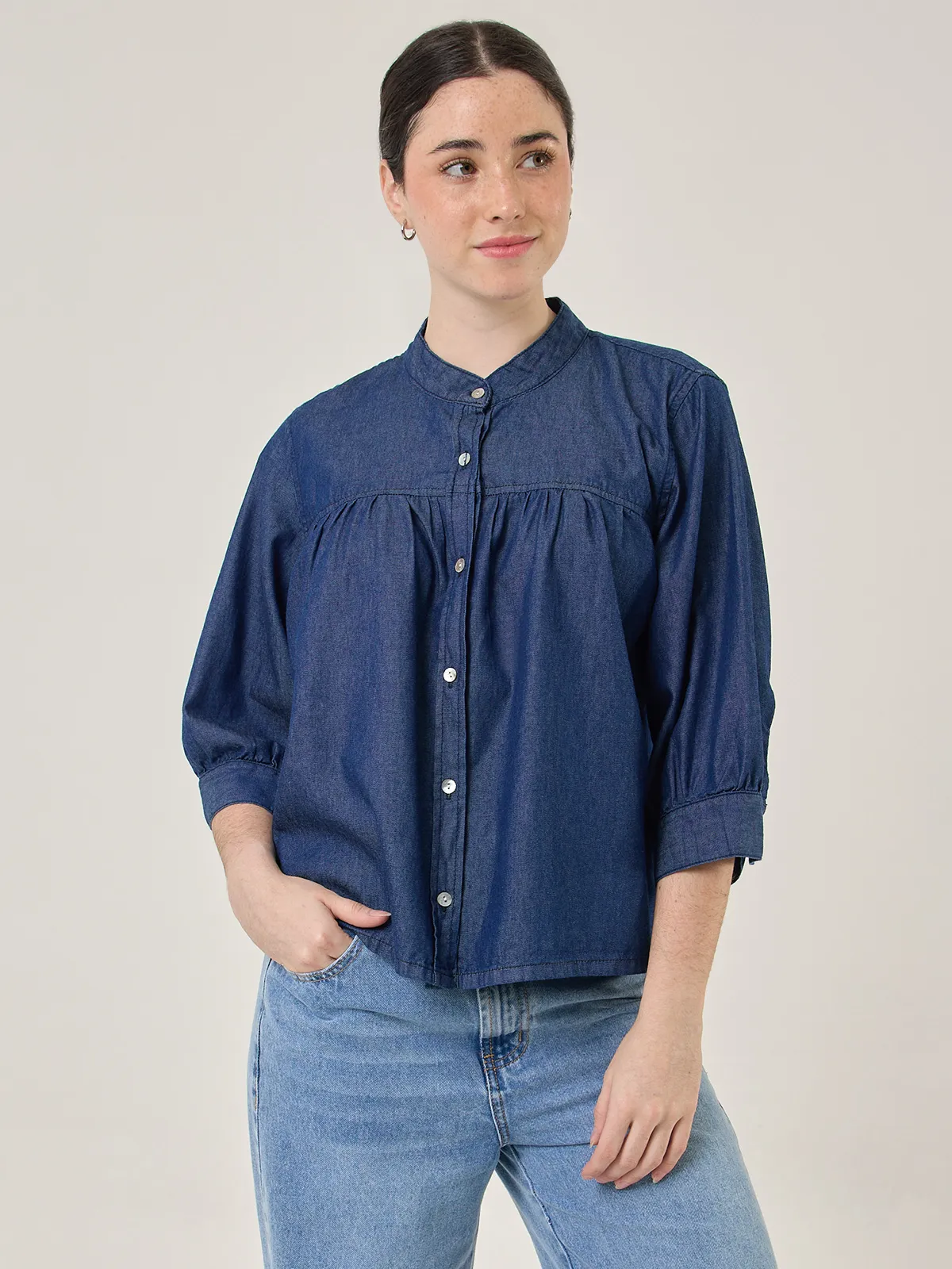 BLUSA MANGA CORTA MUJER PEPE JEANS - 1