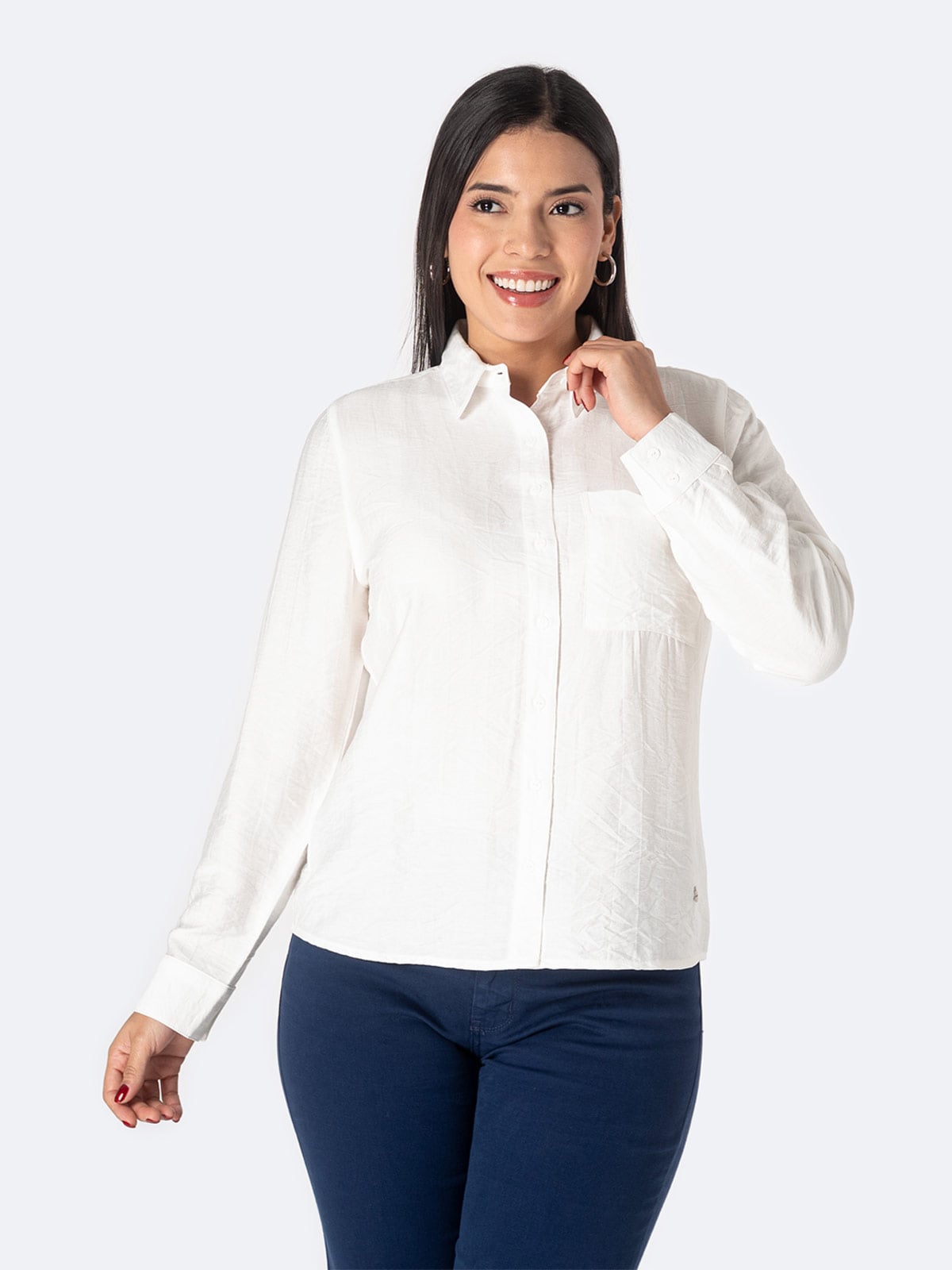 BLUSA MANGA LARGA MUJER PIONIER ALEZCIA - 1