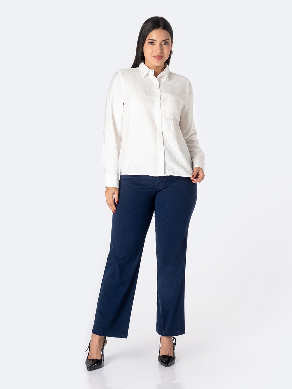 BLUSA MANGA LARGA MUJER PIONIER ALEZCIA - 4