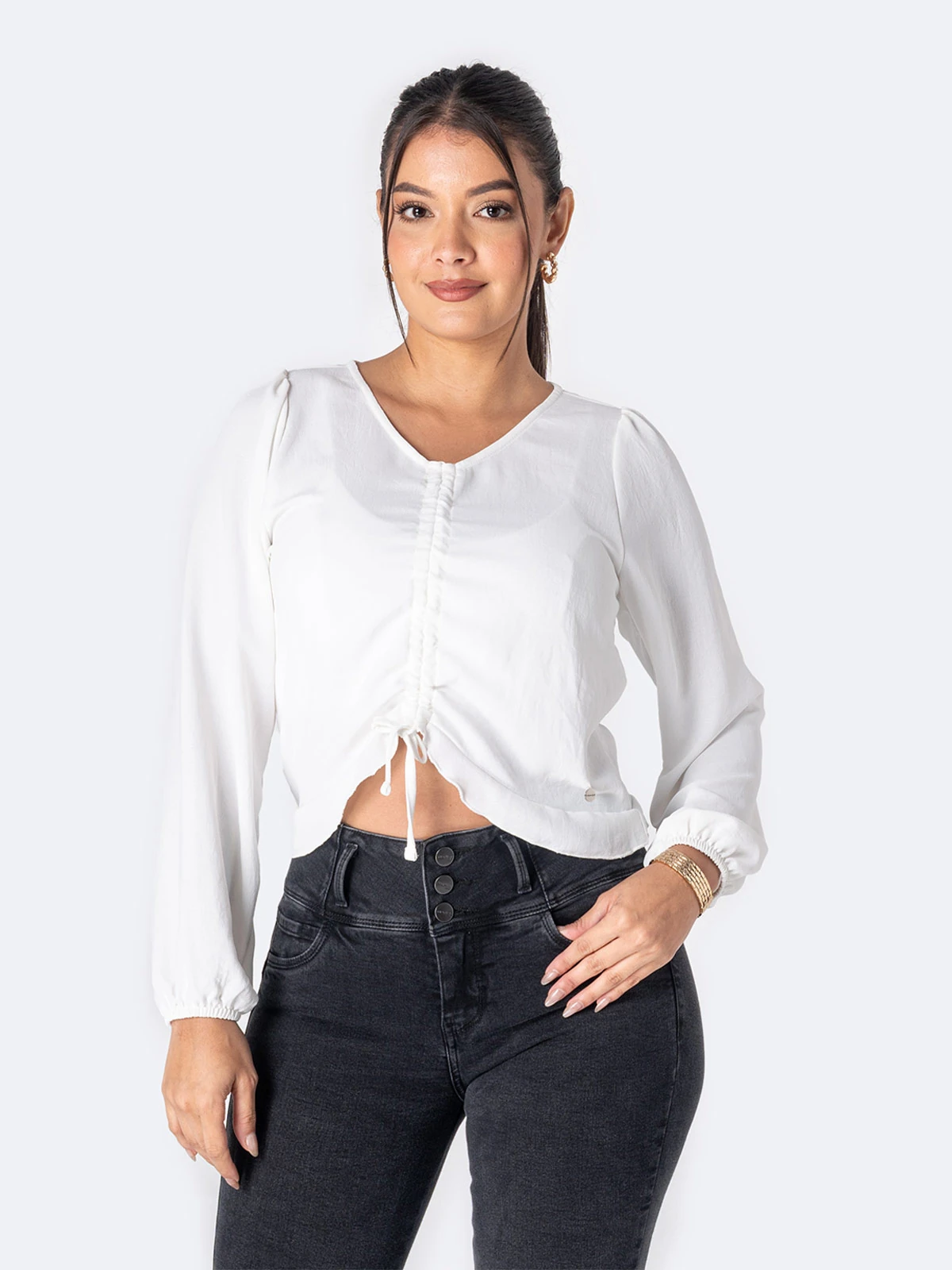 BLUSA MANGA LARGA MUJER PIONIER CHENIRA - 1