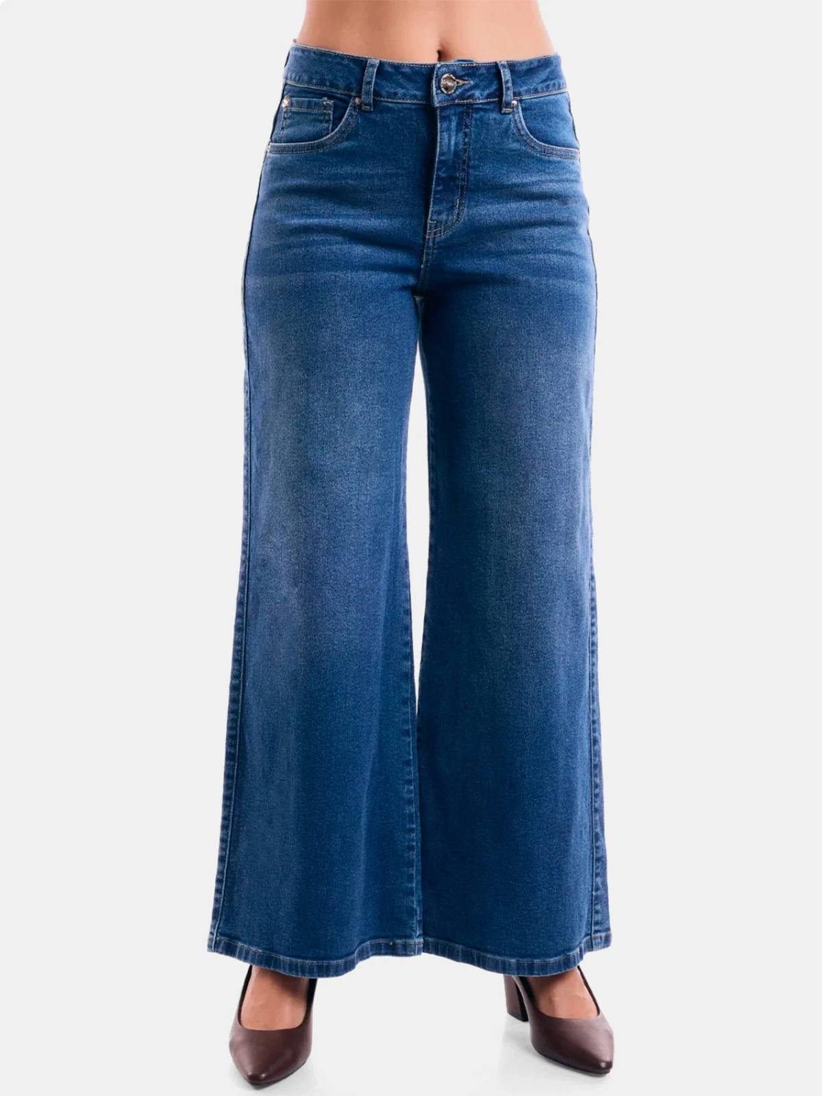 JEAN WIDE LEG ALGODÓN MUJER METAL JEANS SOFIA - 3