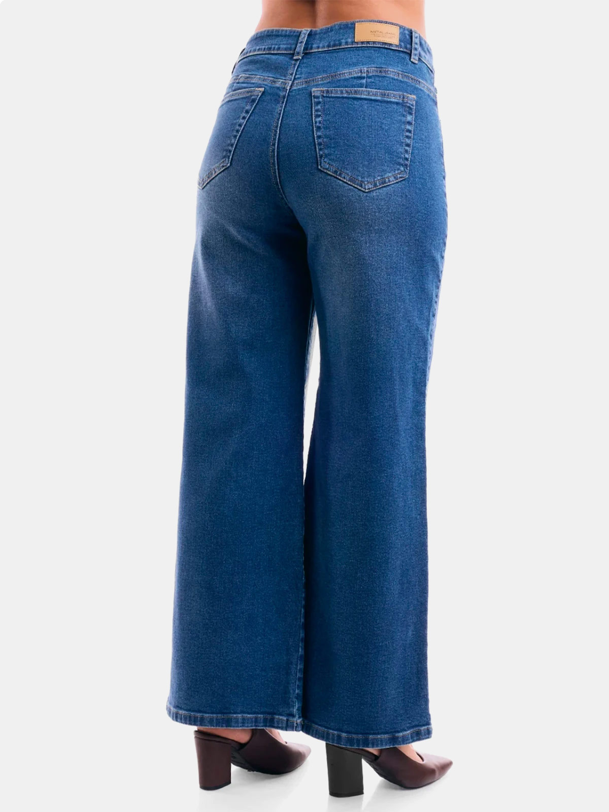 JEAN WIDE LEG ALGODÓN MUJER METAL JEANS SOFIA - 4
