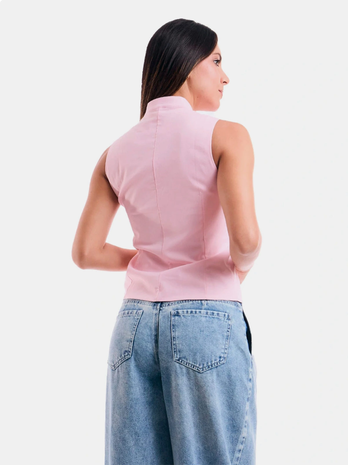 BLUSA MUJER METAL JEANS BOTONES KYOTO - 3