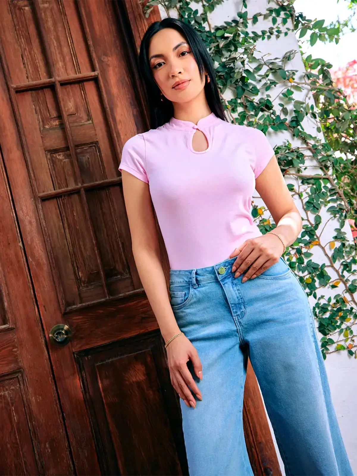 POLO ALGODÓN MUJER METAL JEANS YUKI - 1
