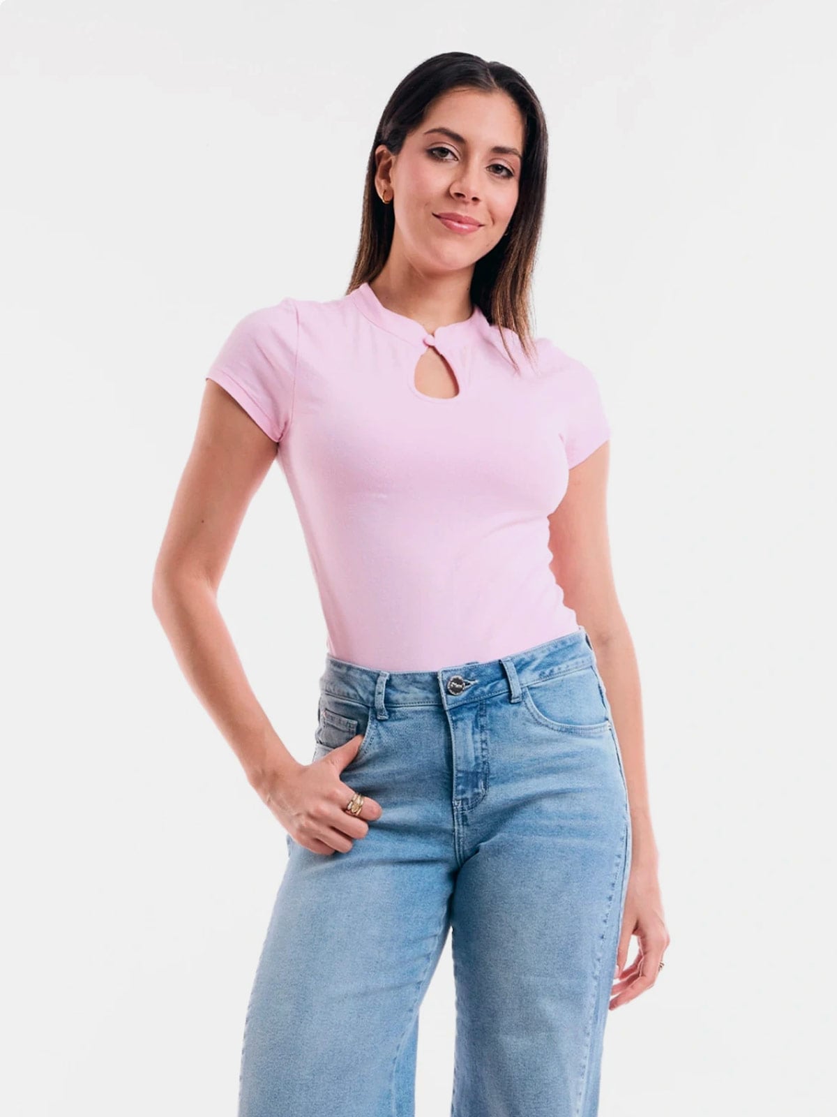 POLO ALGODÓN MUJER METAL JEANS YUKI - 2