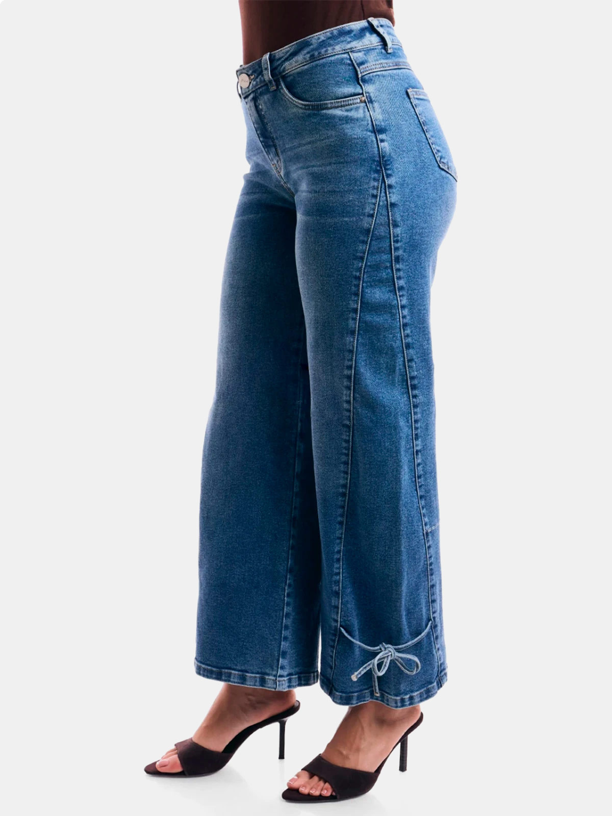 JEANS WIDELEG ALGODÓN MUJER METAL JEANS YUKI - 5