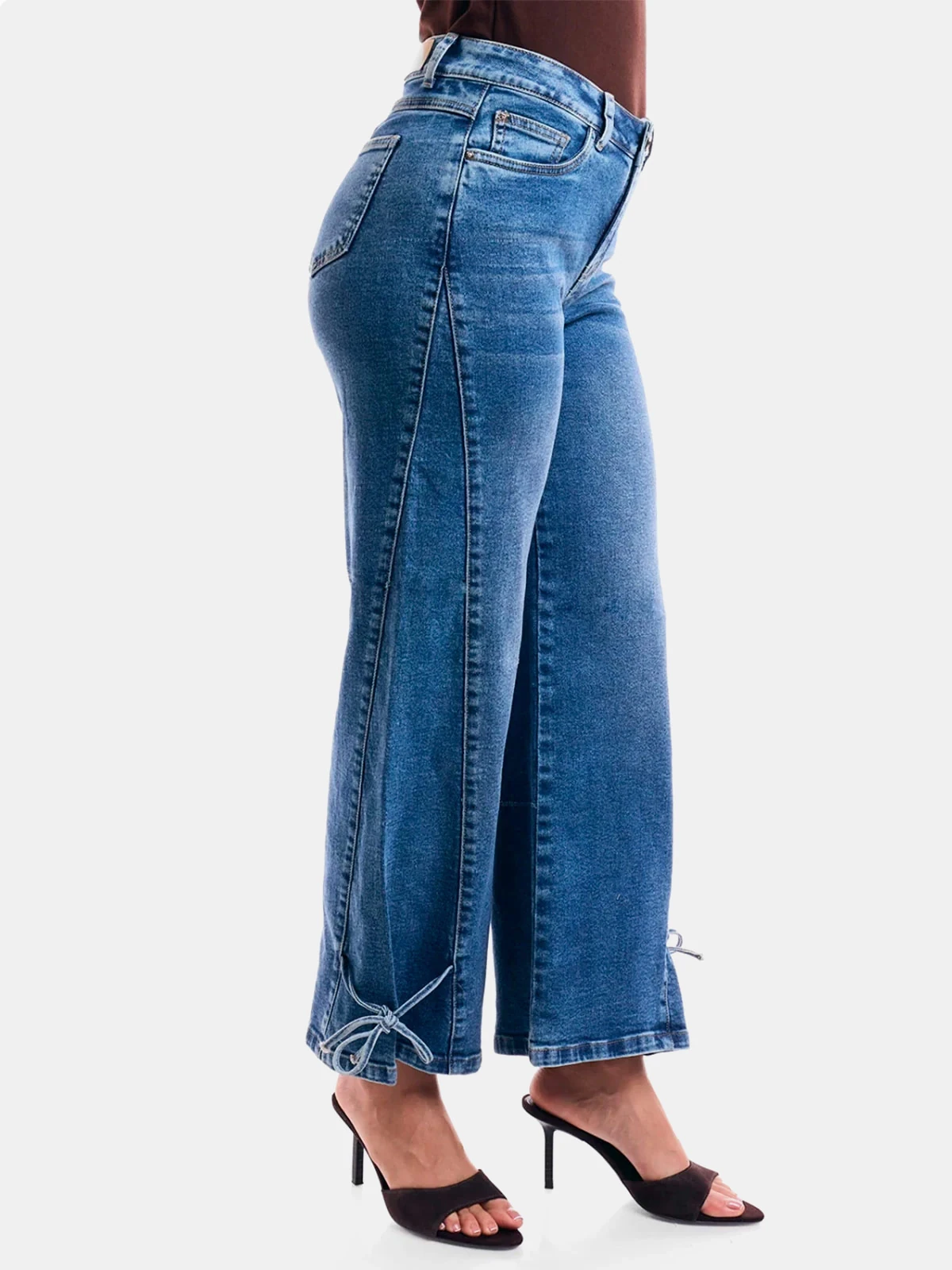 JEANS WIDELEG ALGODÓN MUJER METAL JEANS YUKI - 6