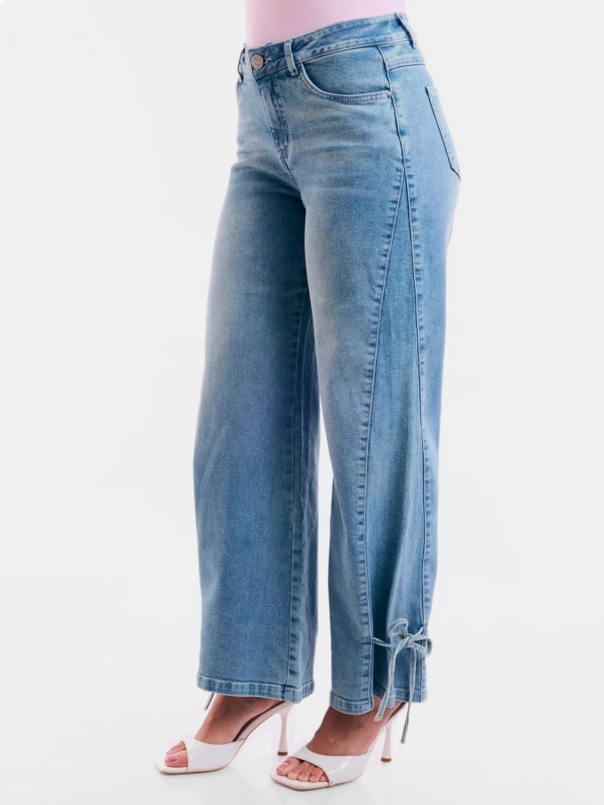 JEANS WIDELEG ALGODÓN MUJER METAL JEANS YUKI - 3