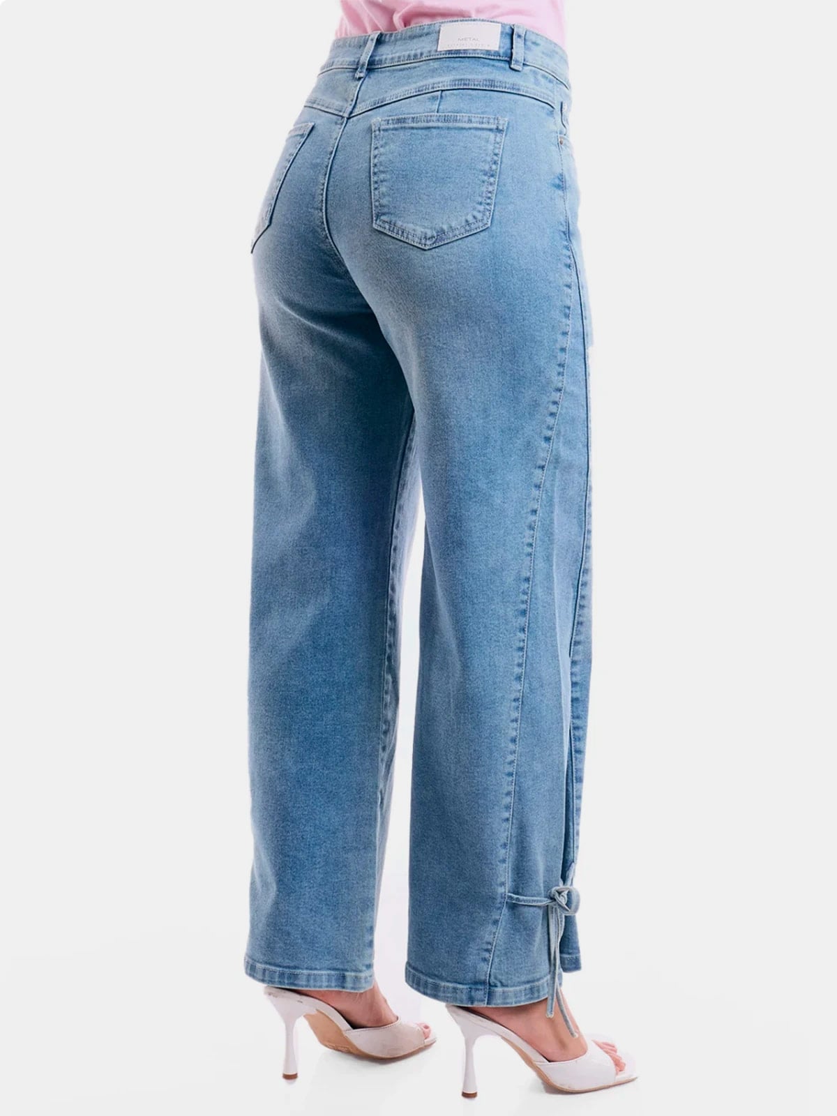 JEANS WIDELEG ALGODÓN MUJER METAL JEANS YUKI - 4
