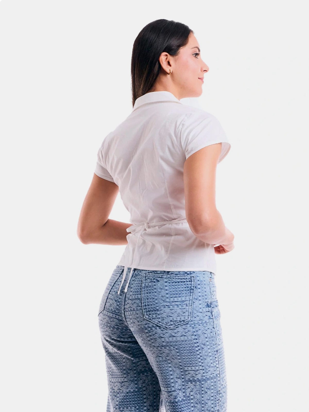 BLUSA ALGODÓN MUJER METAL JEANS PRINCESA - 3