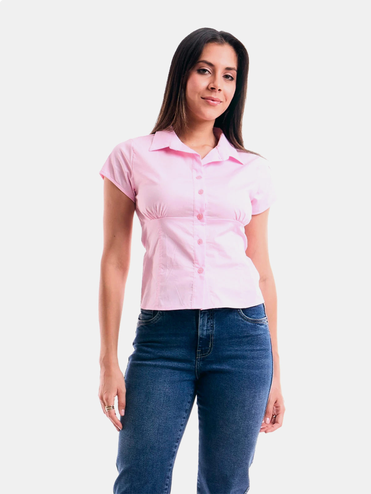 BLUSA ALGODÓN MUJER METAL JEANS PRINCESA - 4