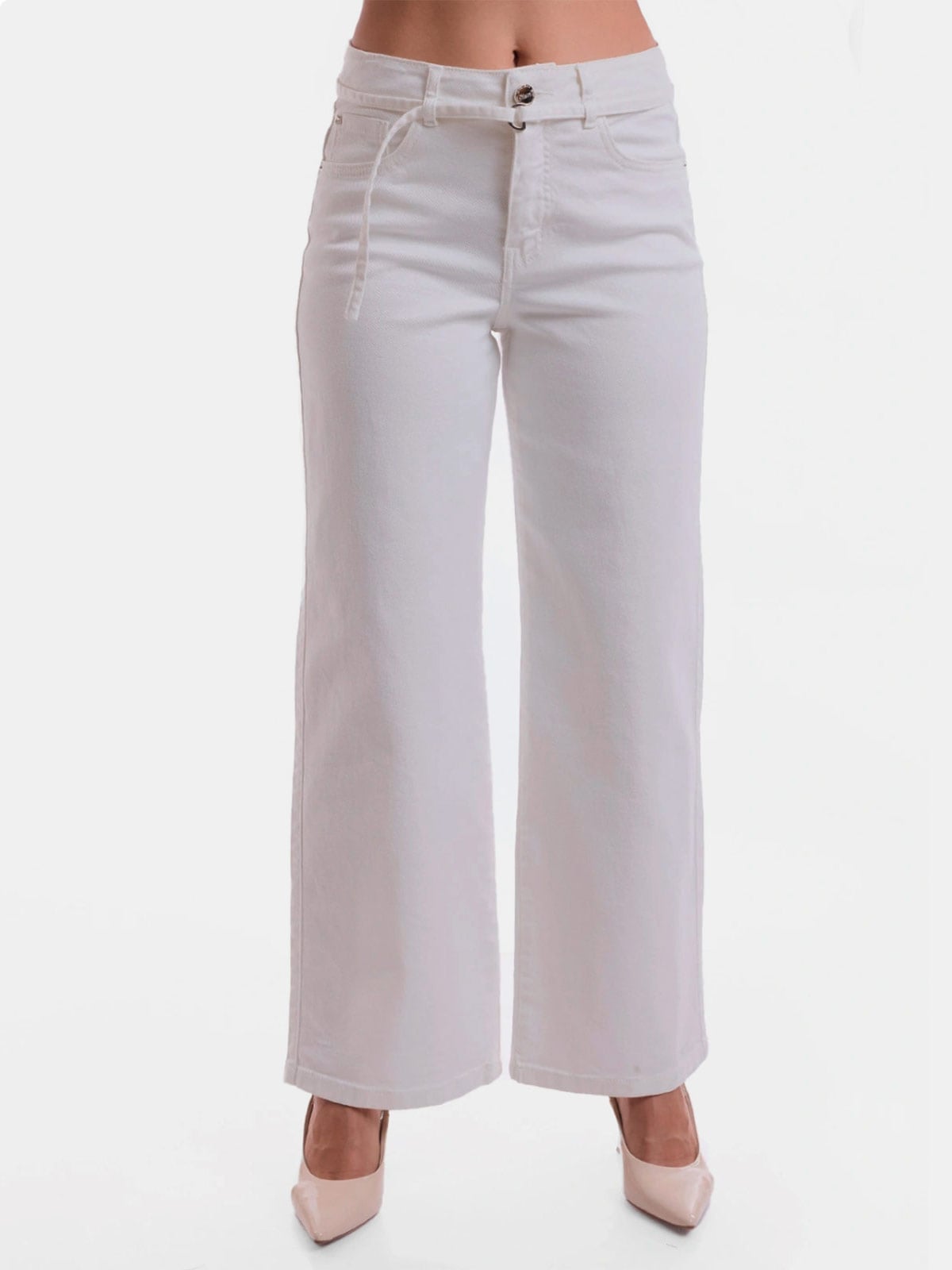 JEANS WIDE LEG ALGODÓN MUJER METAL JEANS KASUMI - 3