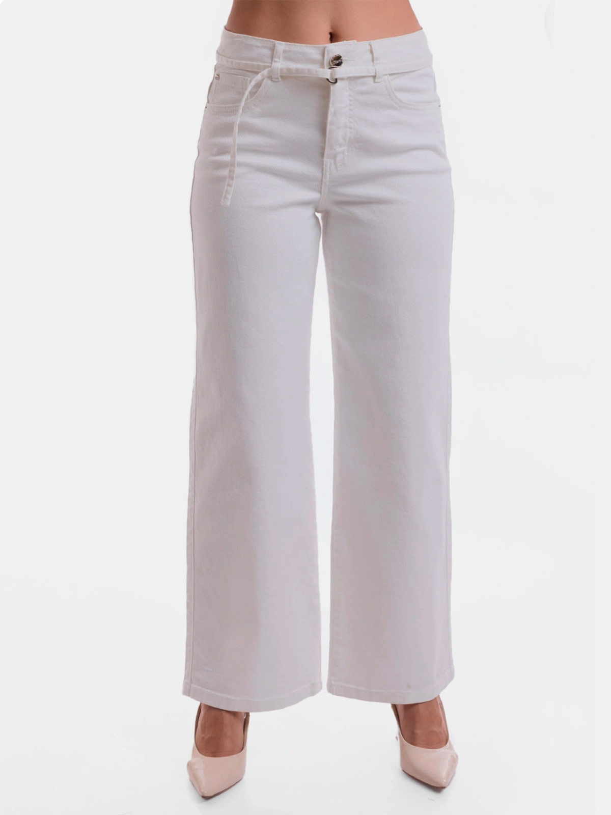 JEANS WIDE LEG ALGODÓN MUJER METAL JEANS KASUMI - 3