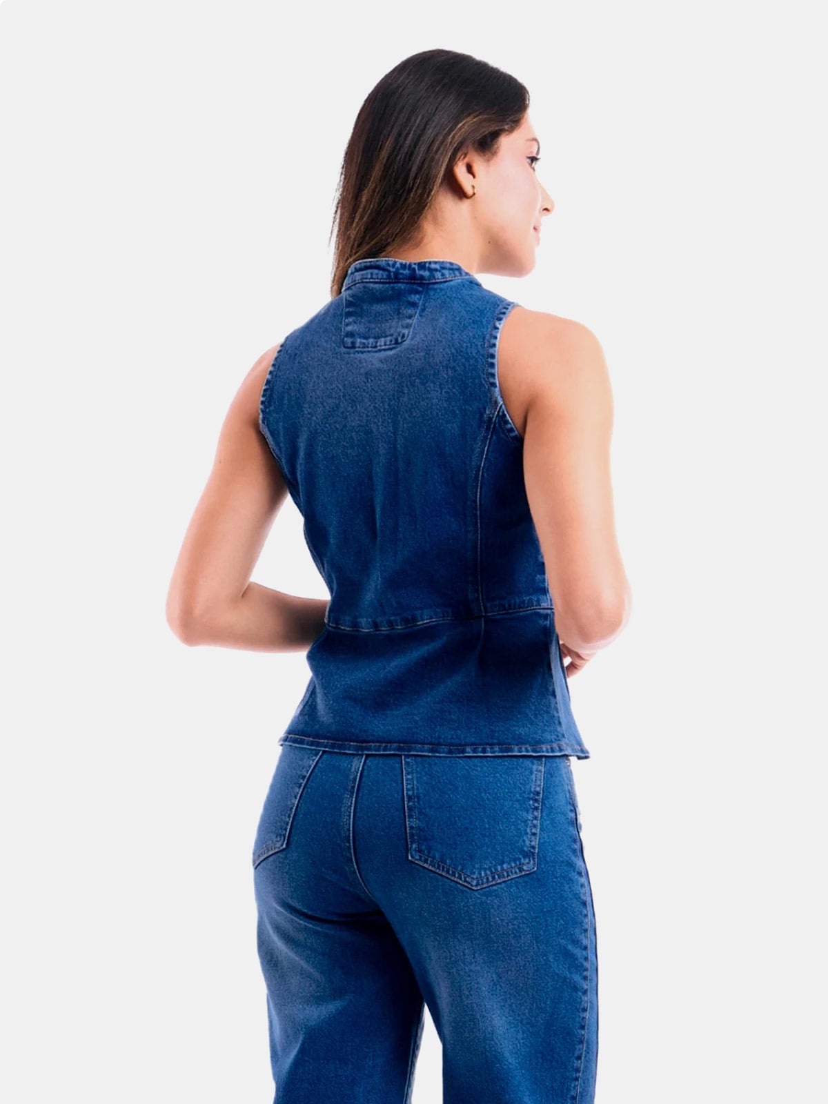 TOP ALGODÓN MUJER METAL JEANS DENIM SAYURI - 3