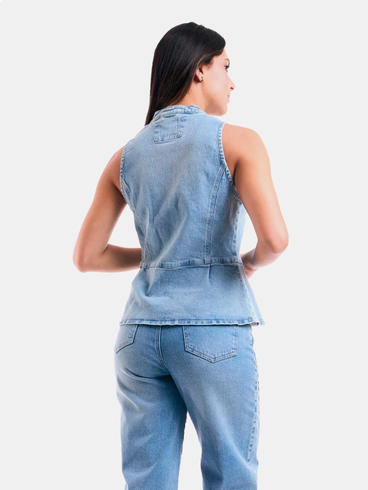 TOP ALGODÓN MUJER METAL JEANS DENIM SAYURI - 3