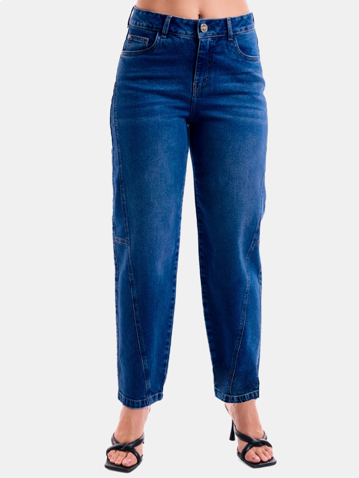 JEANS REGULAR BALLON ALGODÓN MUJER METAL JEANS LIVIA - 3