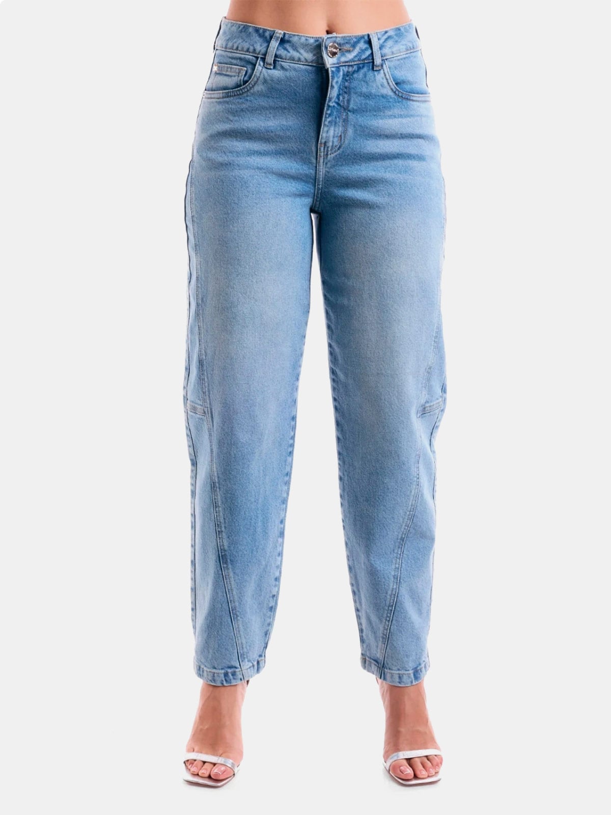 JEANS REGULAR BALLON ALGODÓN MUJER METAL JEANS LIVIA - 3