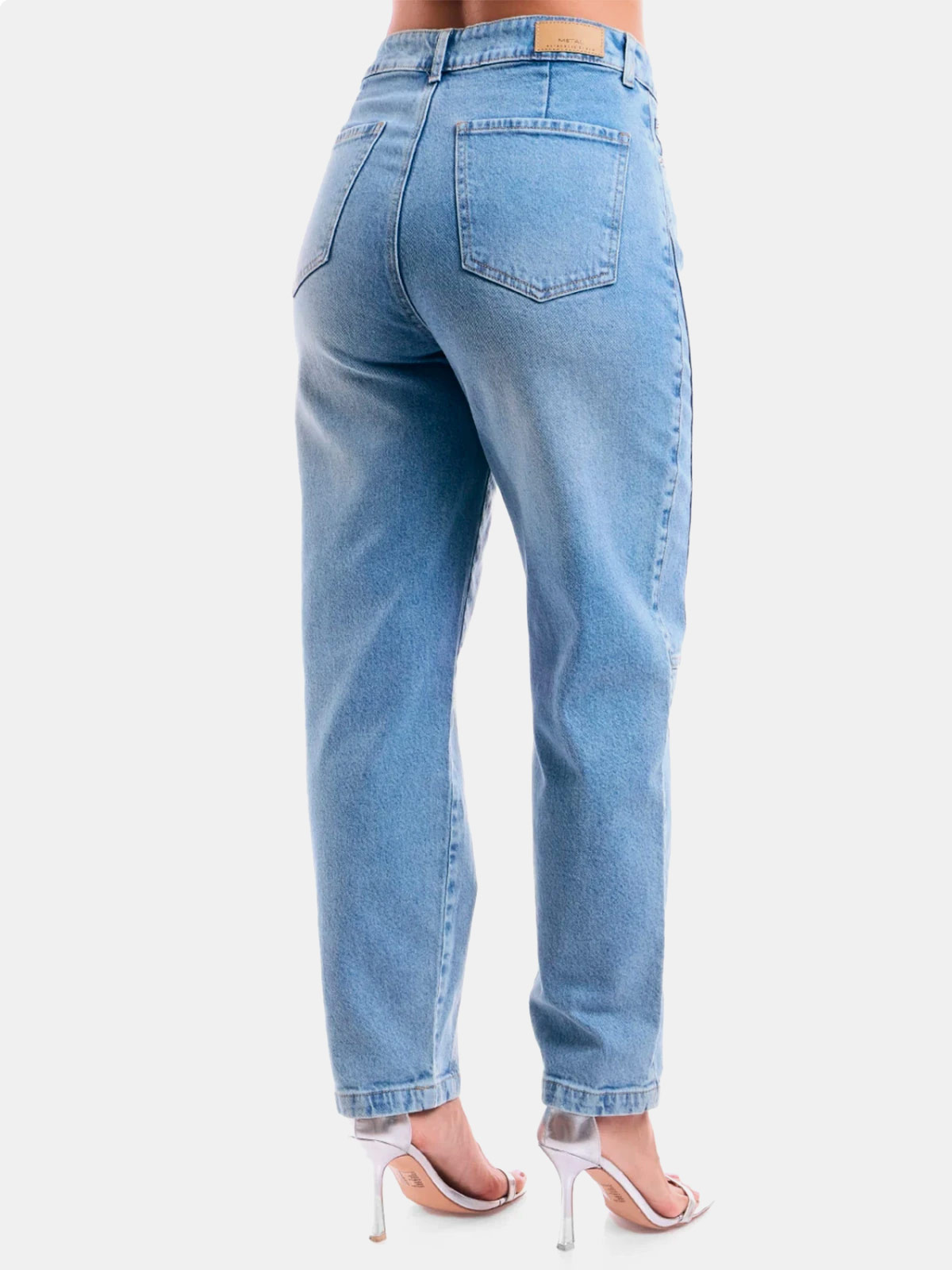 JEANS REGULAR BALLON ALGODÓN MUJER METAL JEANS LIVIA - 4