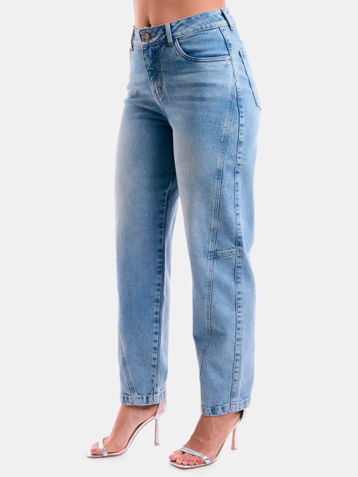 JEANS REGULAR BALLON ALGODÓN MUJER METAL JEANS LIVIA - 6