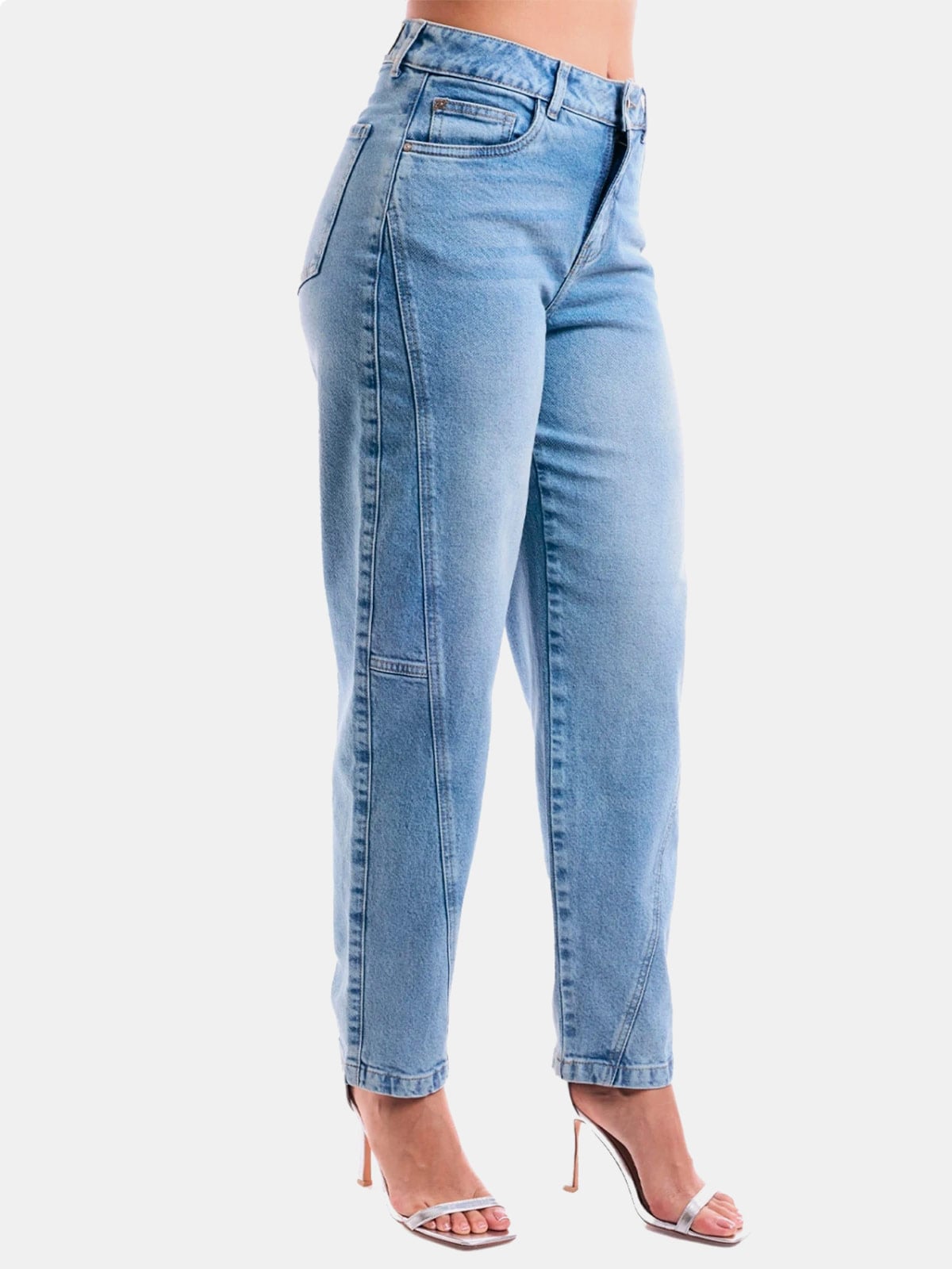JEANS REGULAR BALLON ALGODÓN MUJER METAL JEANS LIVIA - 5