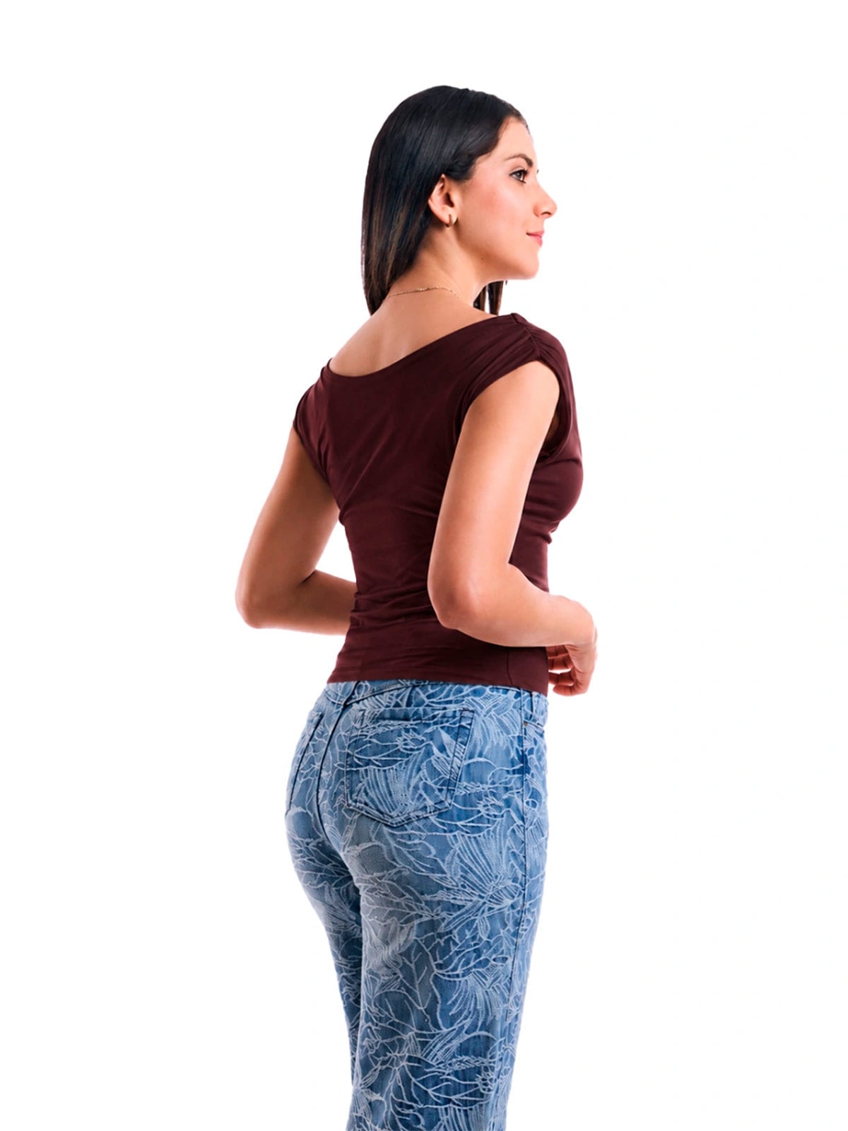 TOP MUJER METAL JEANS DRAPEADO NAOMI - 3