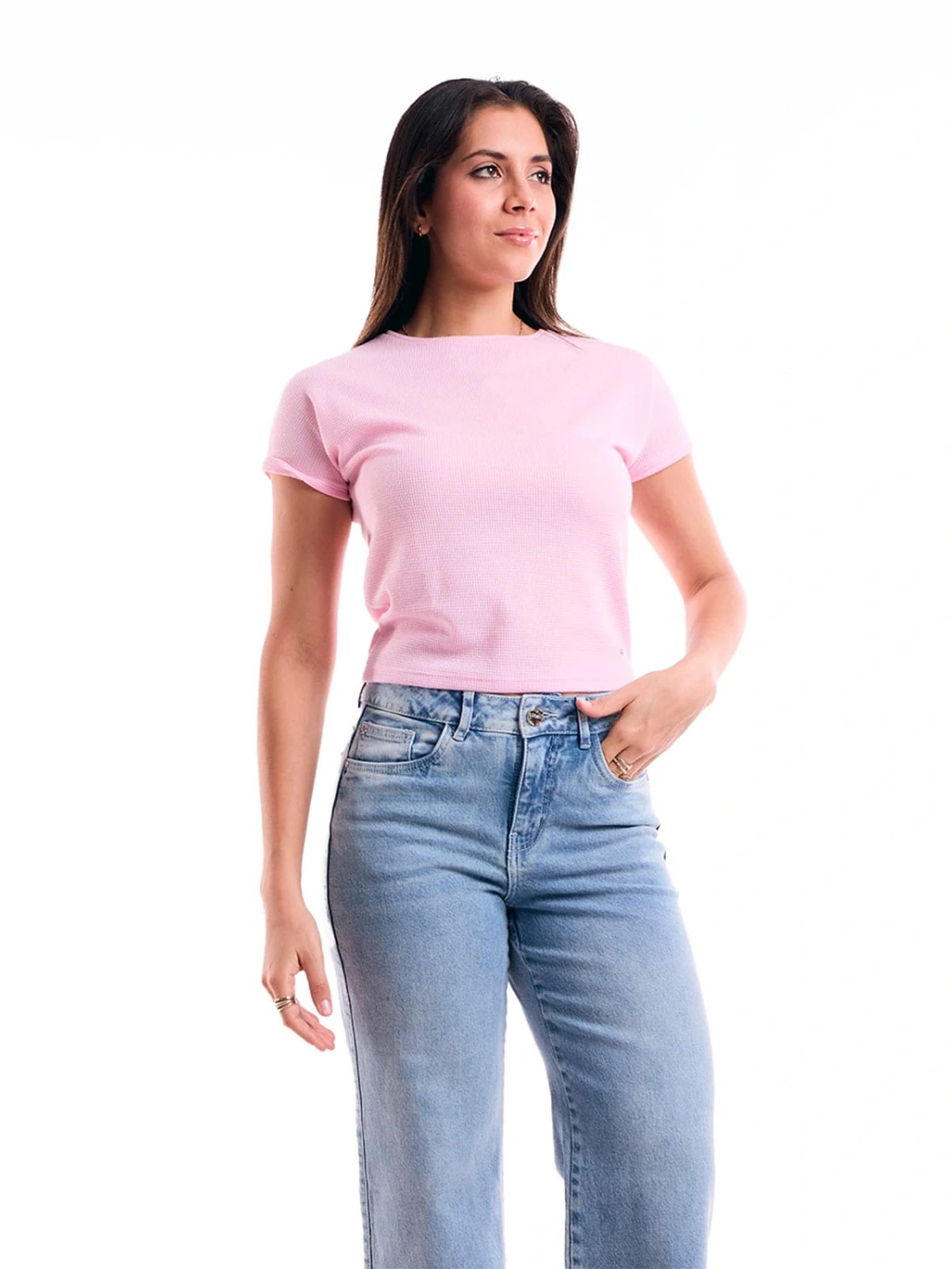 BLUSA ALGODÓN MUJER METAL JEANS CHOPPER - 2
