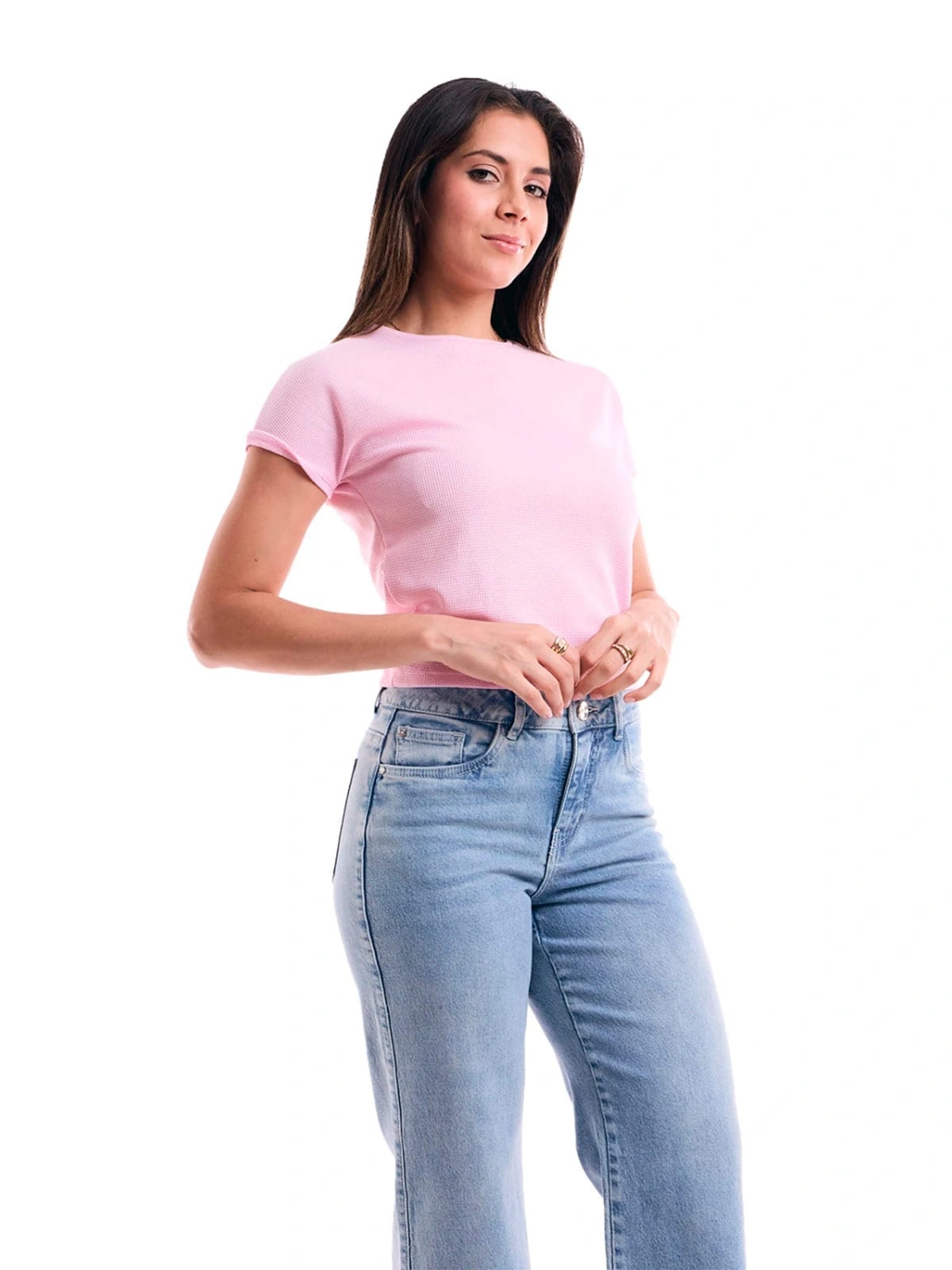 BLUSA ALGODÓN MUJER METAL JEANS CHOPPER - 4