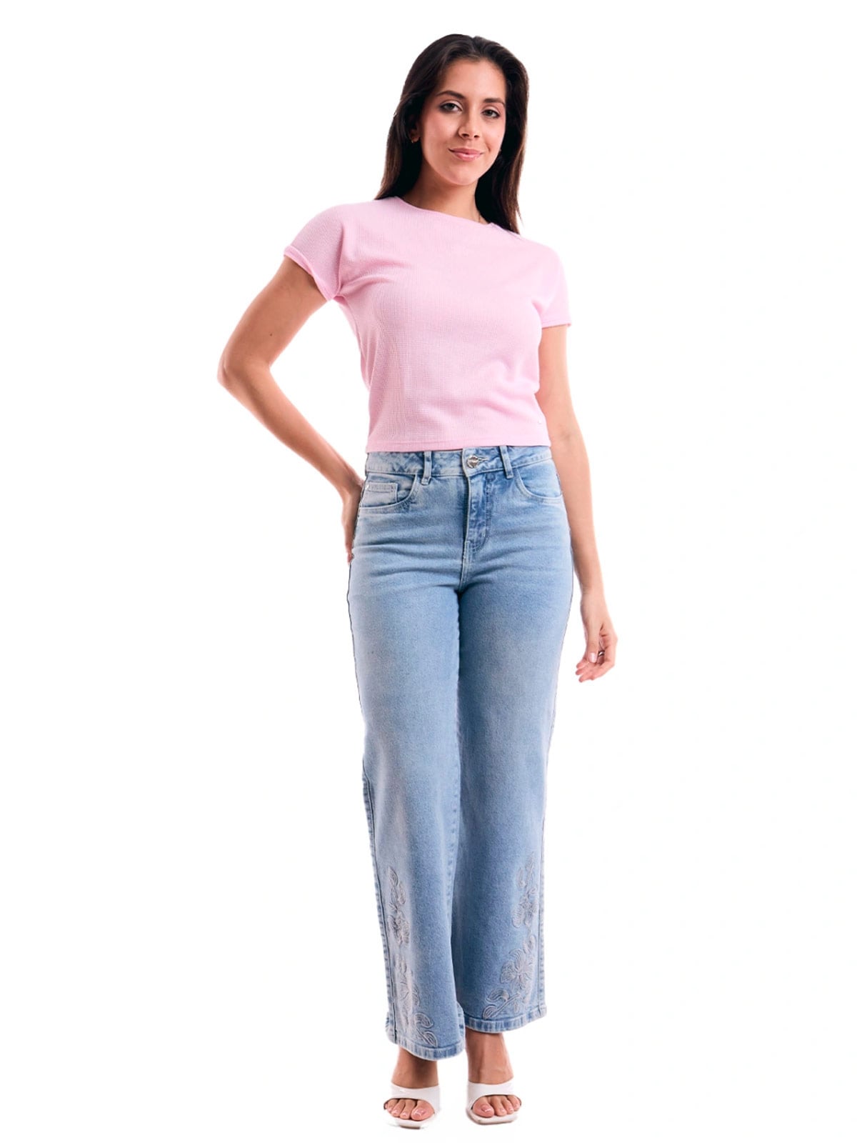 BLUSA ALGODÓN MUJER METAL JEANS CHOPPER - 5
