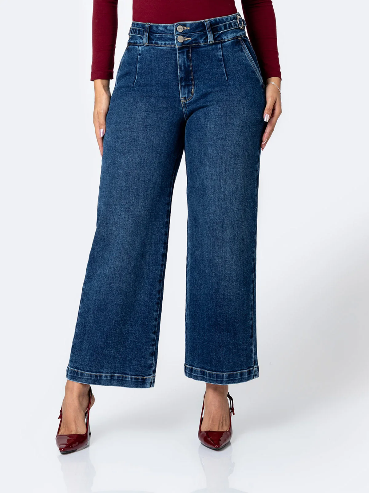 JEANS WIDELEG MUJER PIONIER AMELII - 2