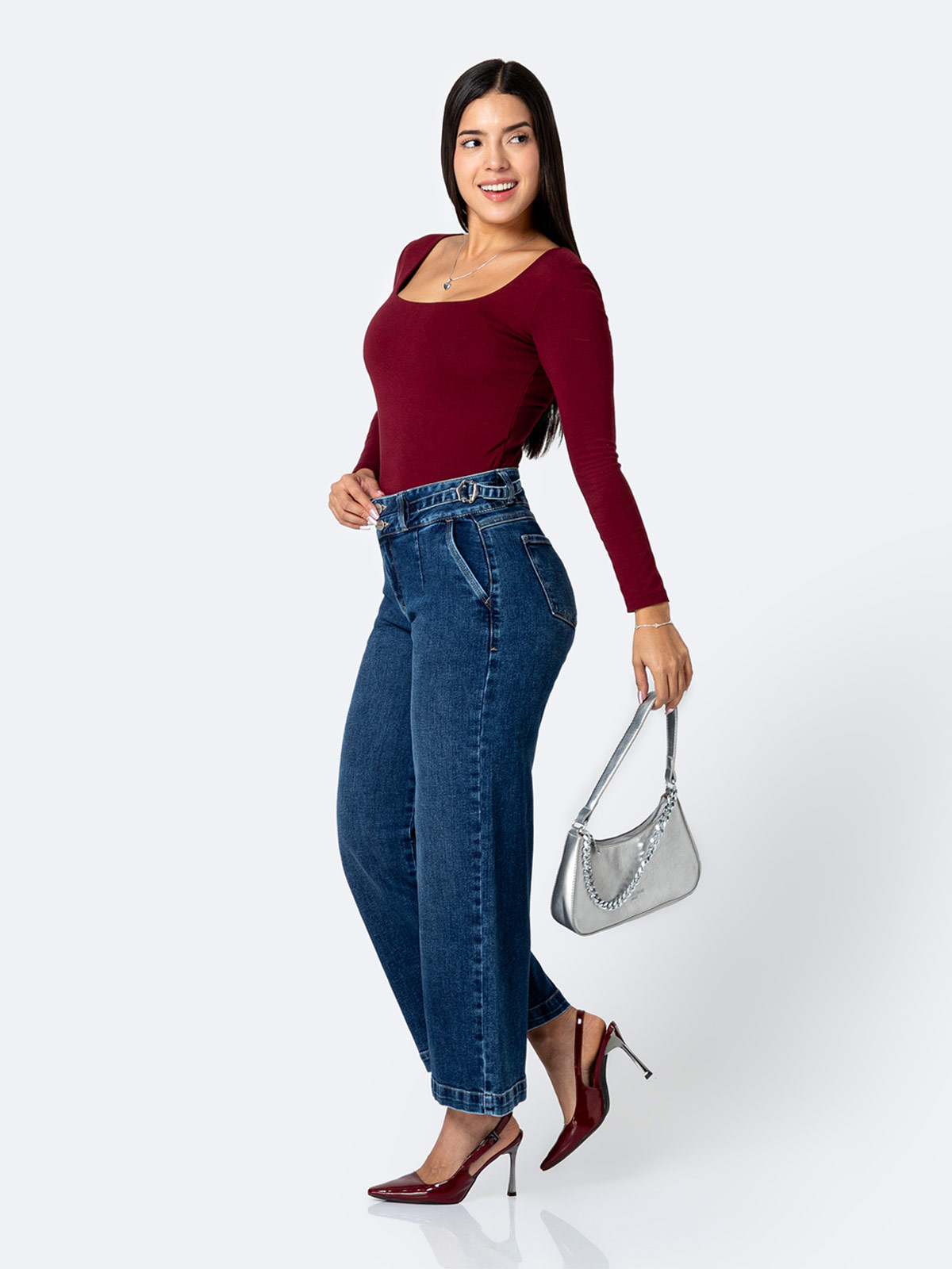 JEANS WIDELEG MUJER PIONIER AMELII - 1