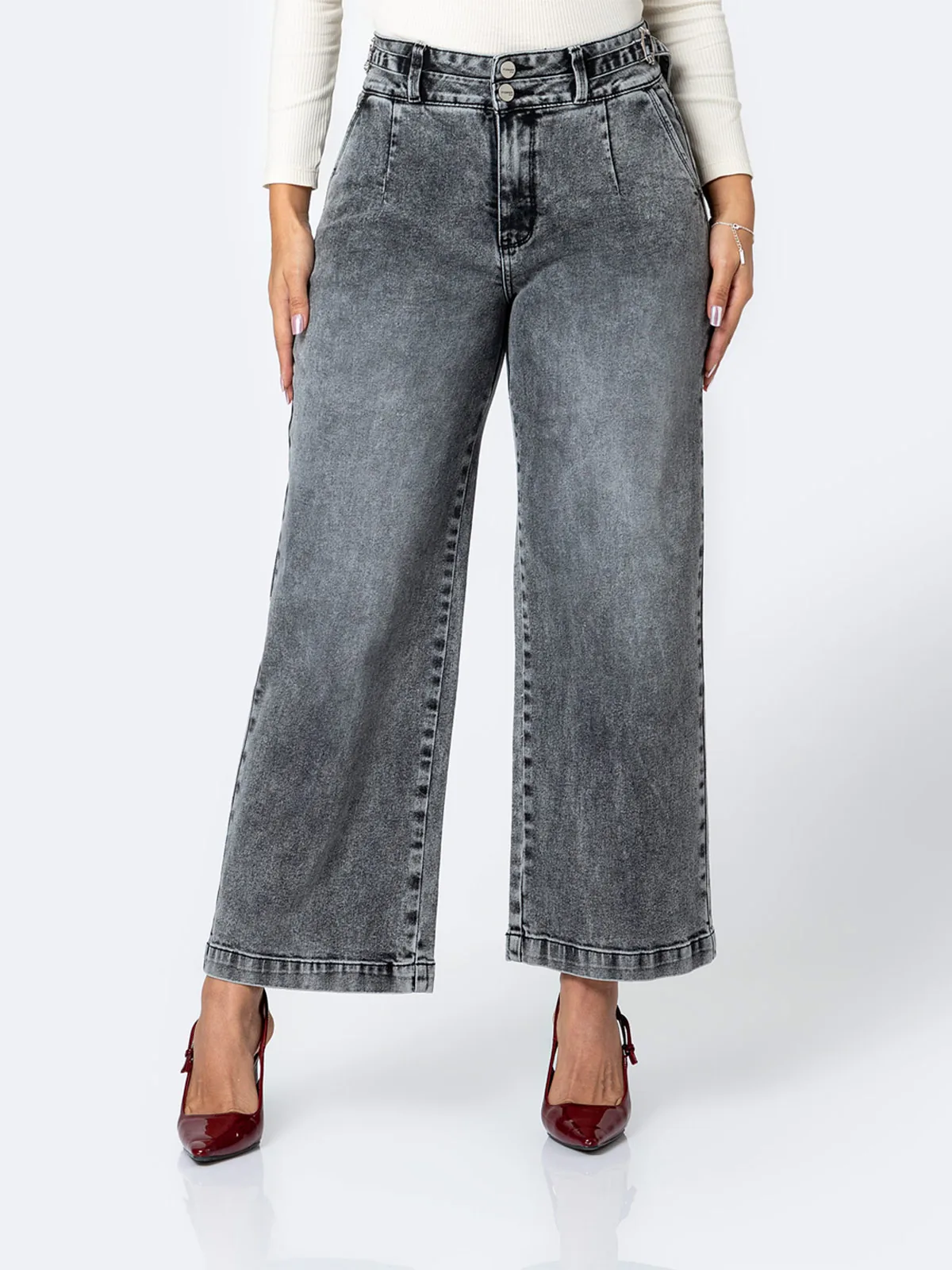 JEANS WIDELEG MUJER PIONIER AMELII - 2