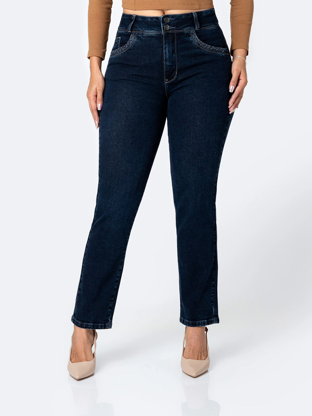 JEANS RECTO MUJER PIONIER DANILEE - 2