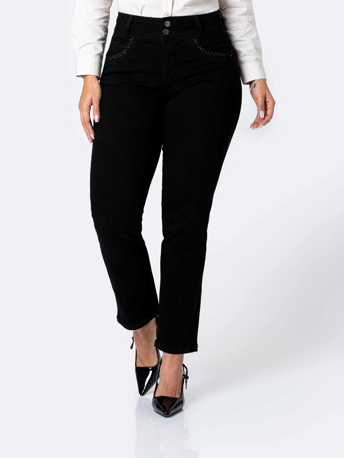 JEANS RECTO MUJER PIONIER DANILEE - 2