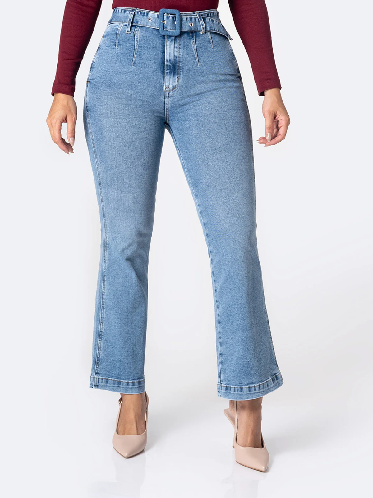 JEANS FLARE MUJER PIONIER SUNREY - 2